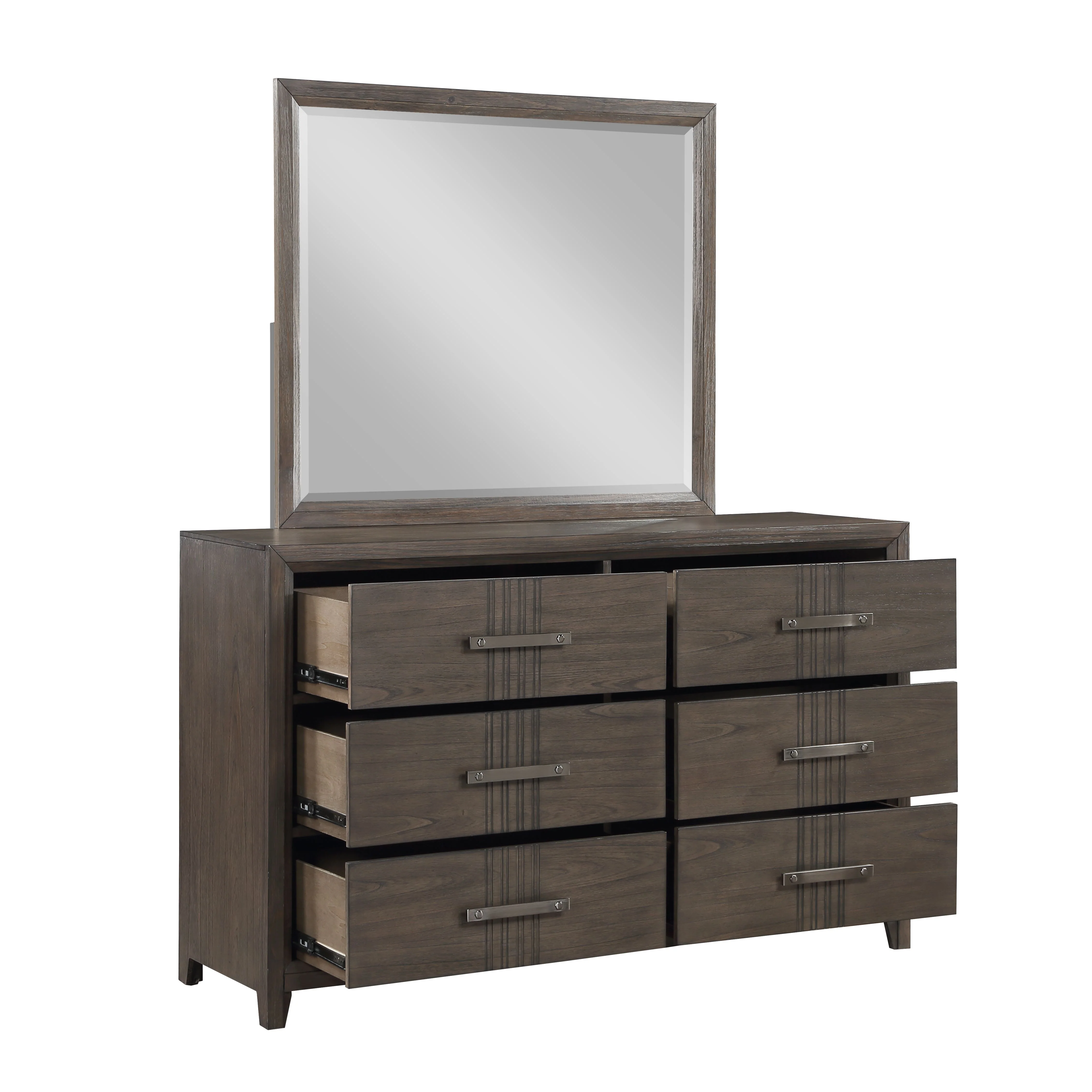 Landon Mirror-Walnut - Image 3