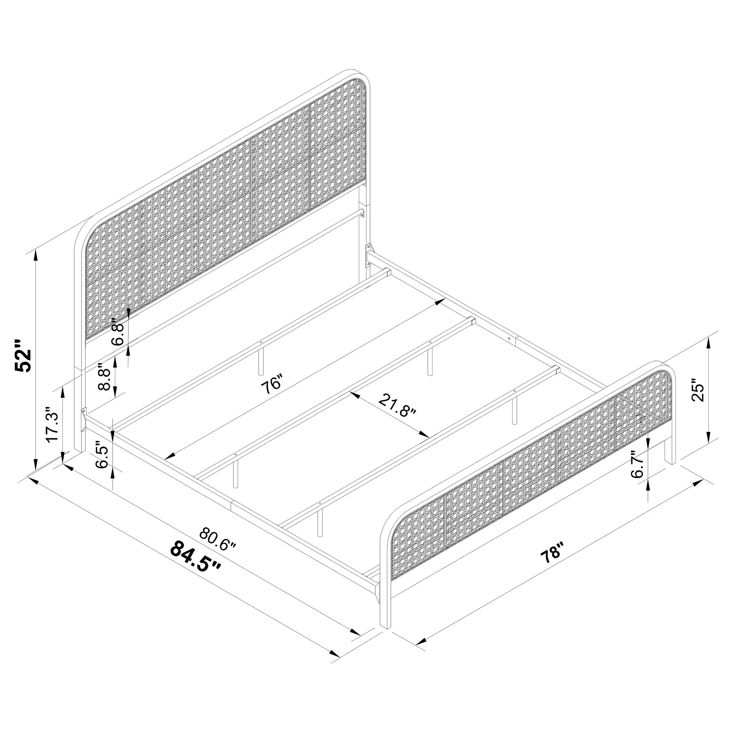 Lanewood Panel Bed - Image 47