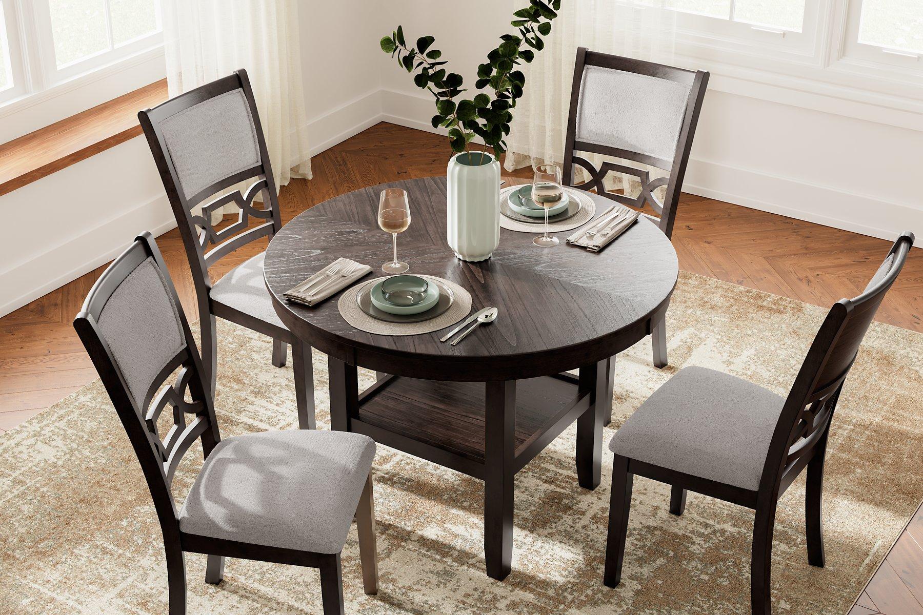 Langwest Dining Table and 4 Chairs (Set of 5) - Image 6