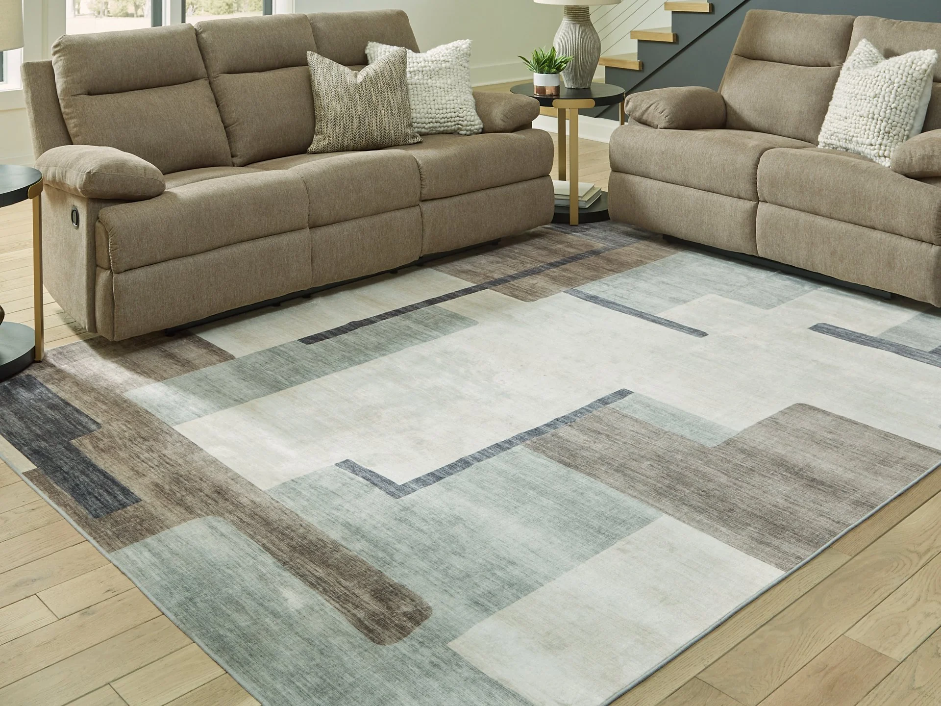 Larkport Washable Area Rug - Image 7