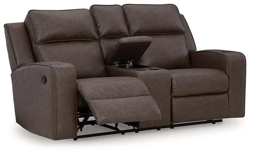 Lavenhorne Reclining Loveseat with Console - Image 5