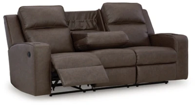 Lavenhorne Reclining Sofa with Drop Down Table - Image 5