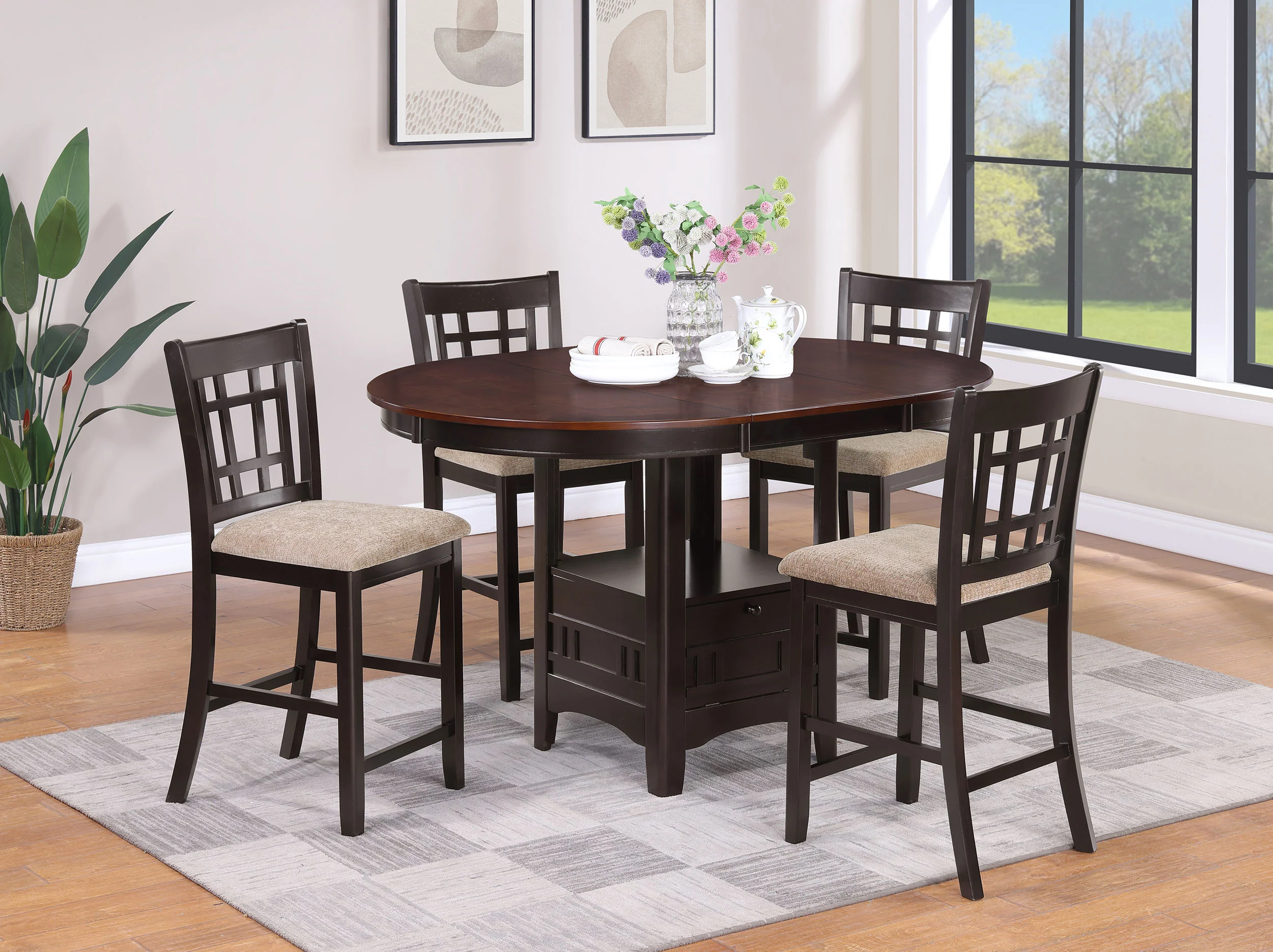 Lavon Counter Height Extension Dining Table - Image 7