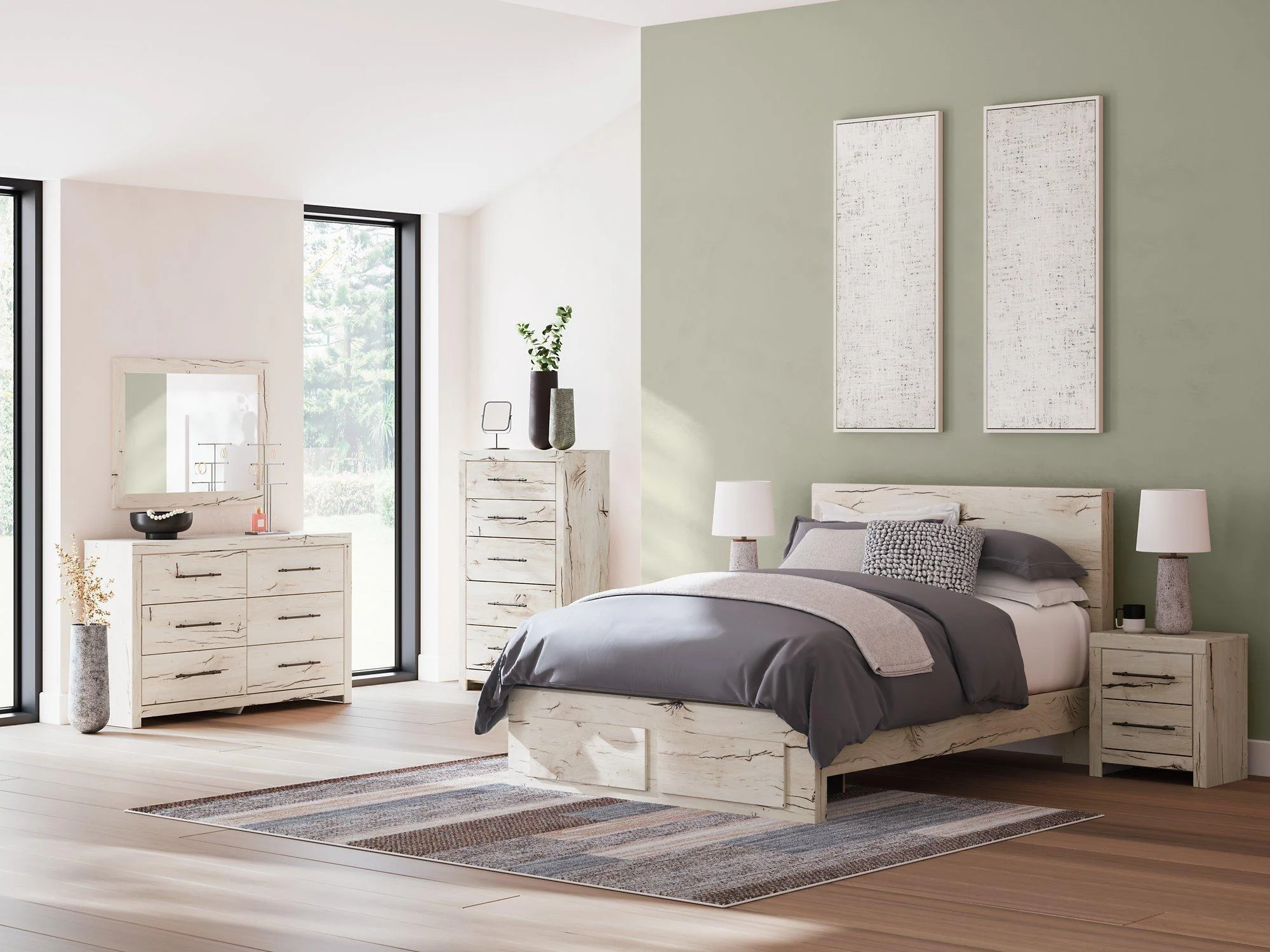 Lawroy Panel Storage Bed - Image 10