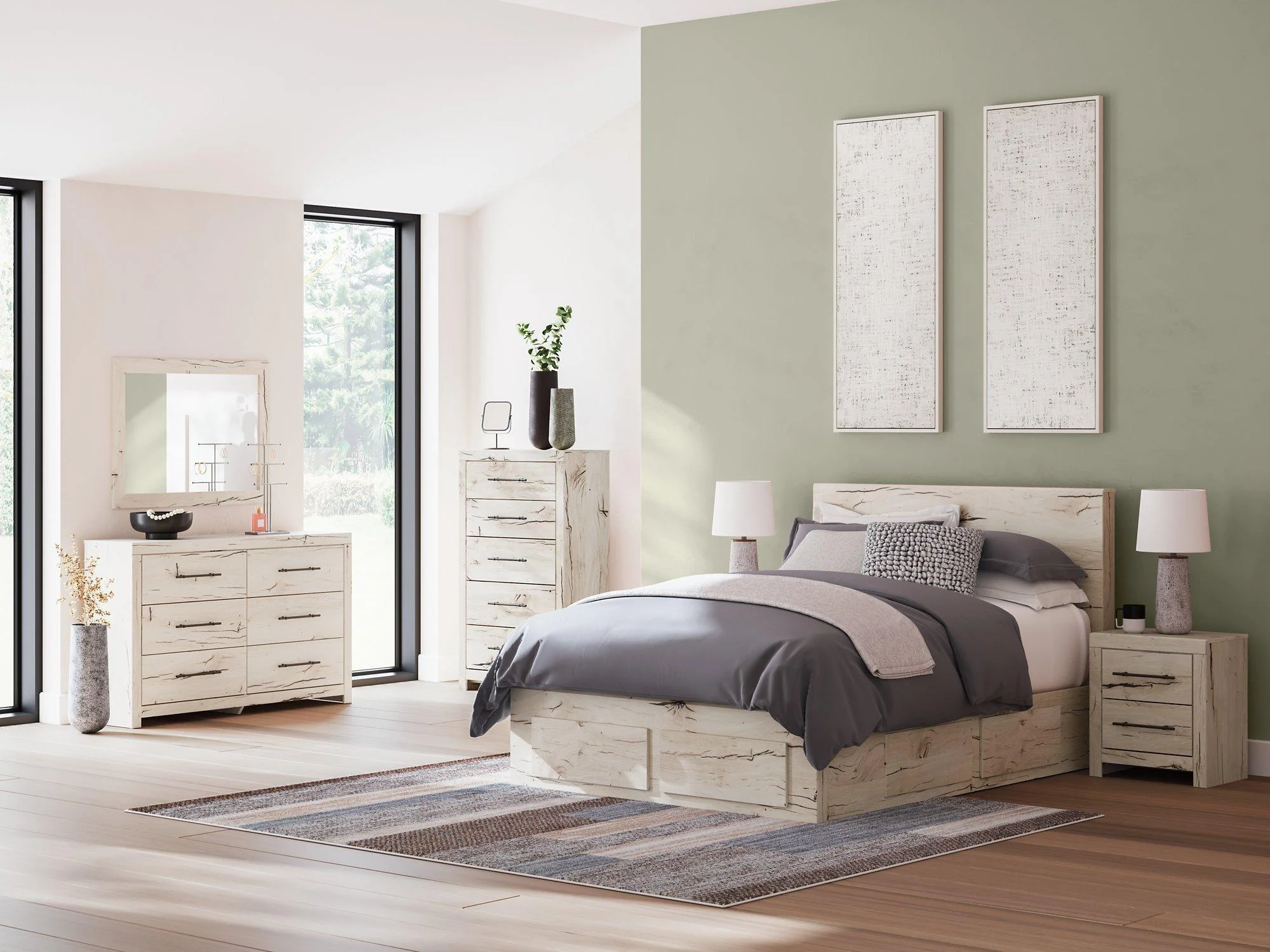 Lawroy Panel Storage Bed - Image 31