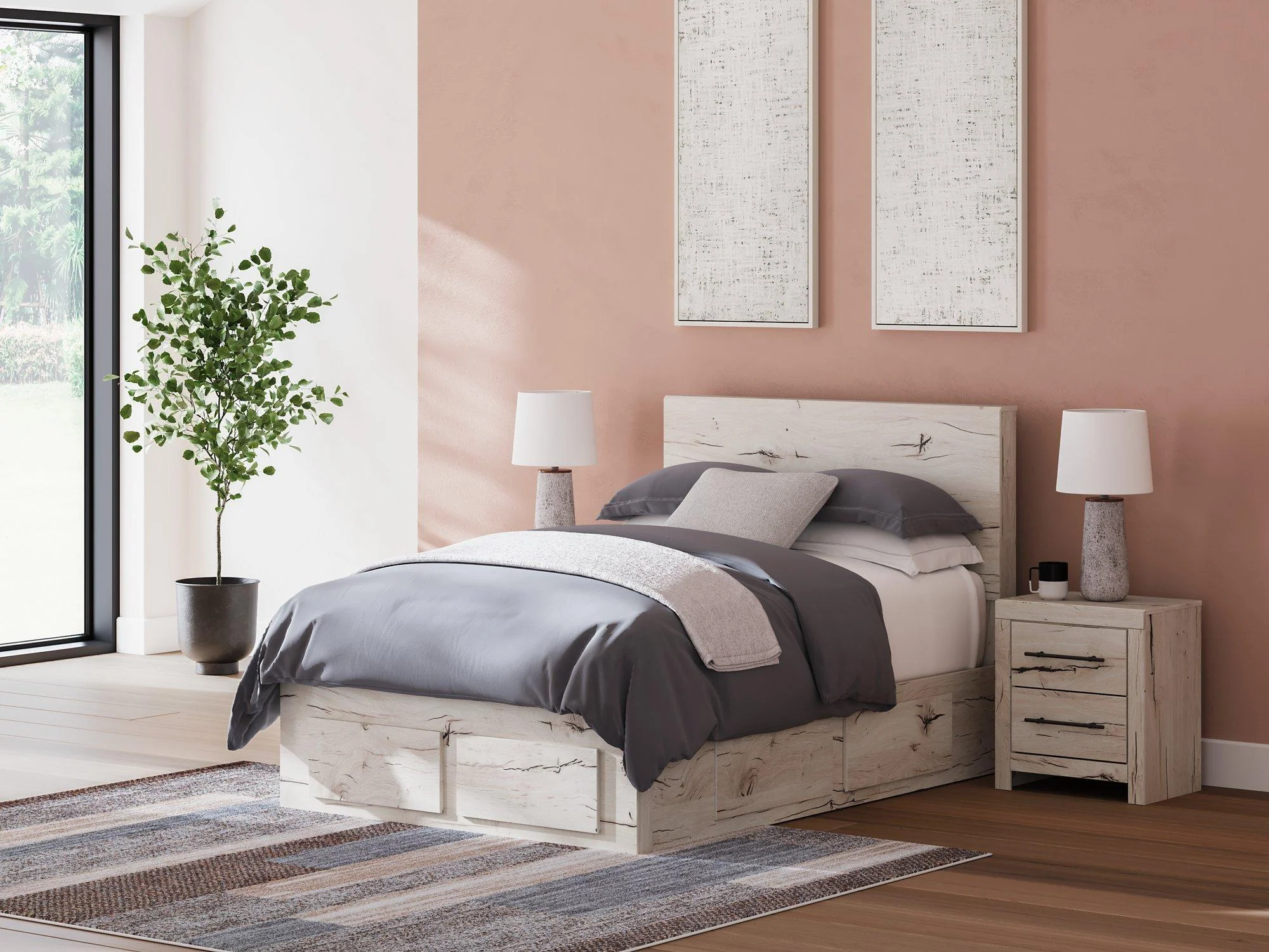 Lawroy Panel Storage Bed - Image 43