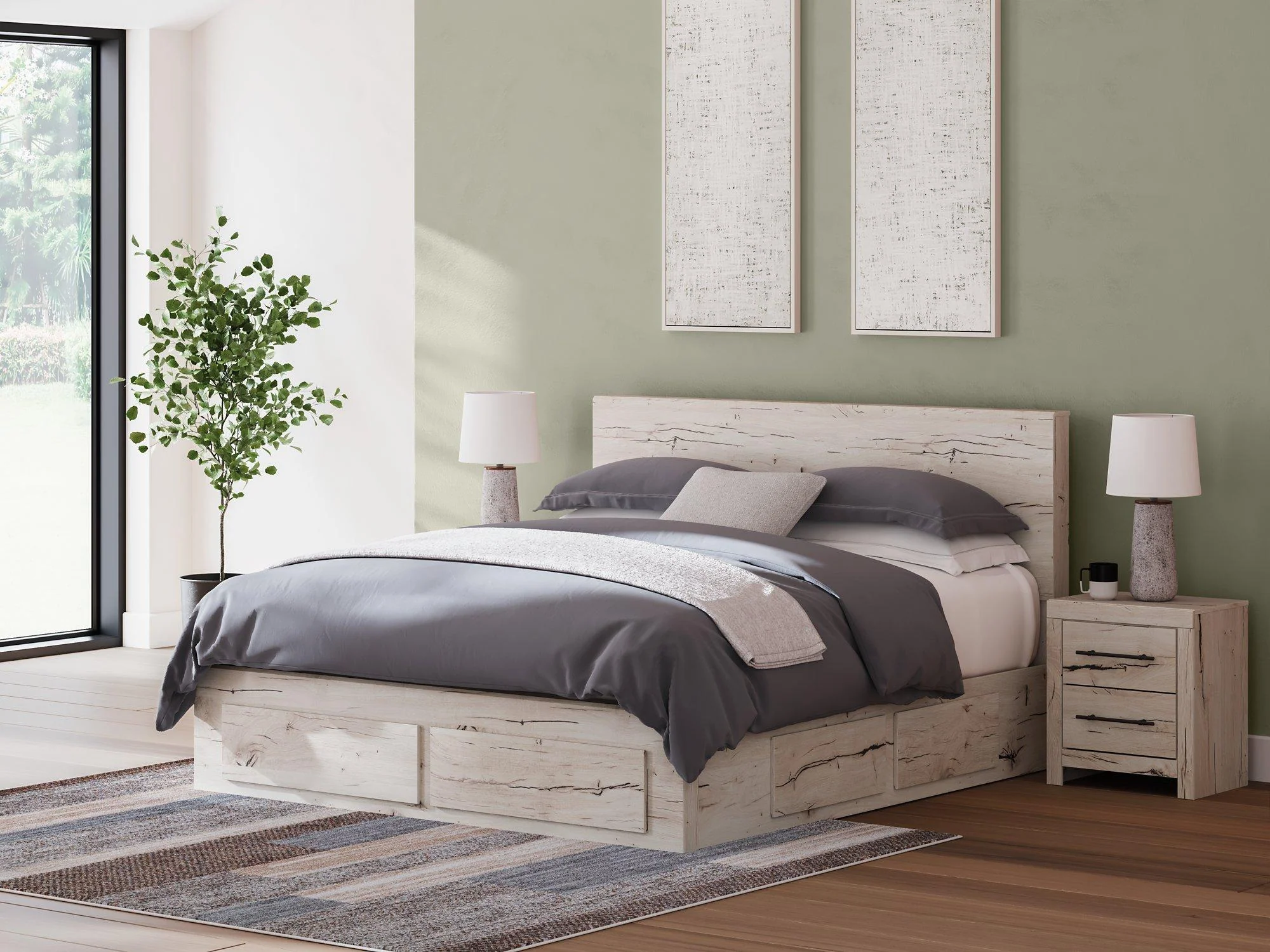 Lawroy Panel Storage Bed - Image 52