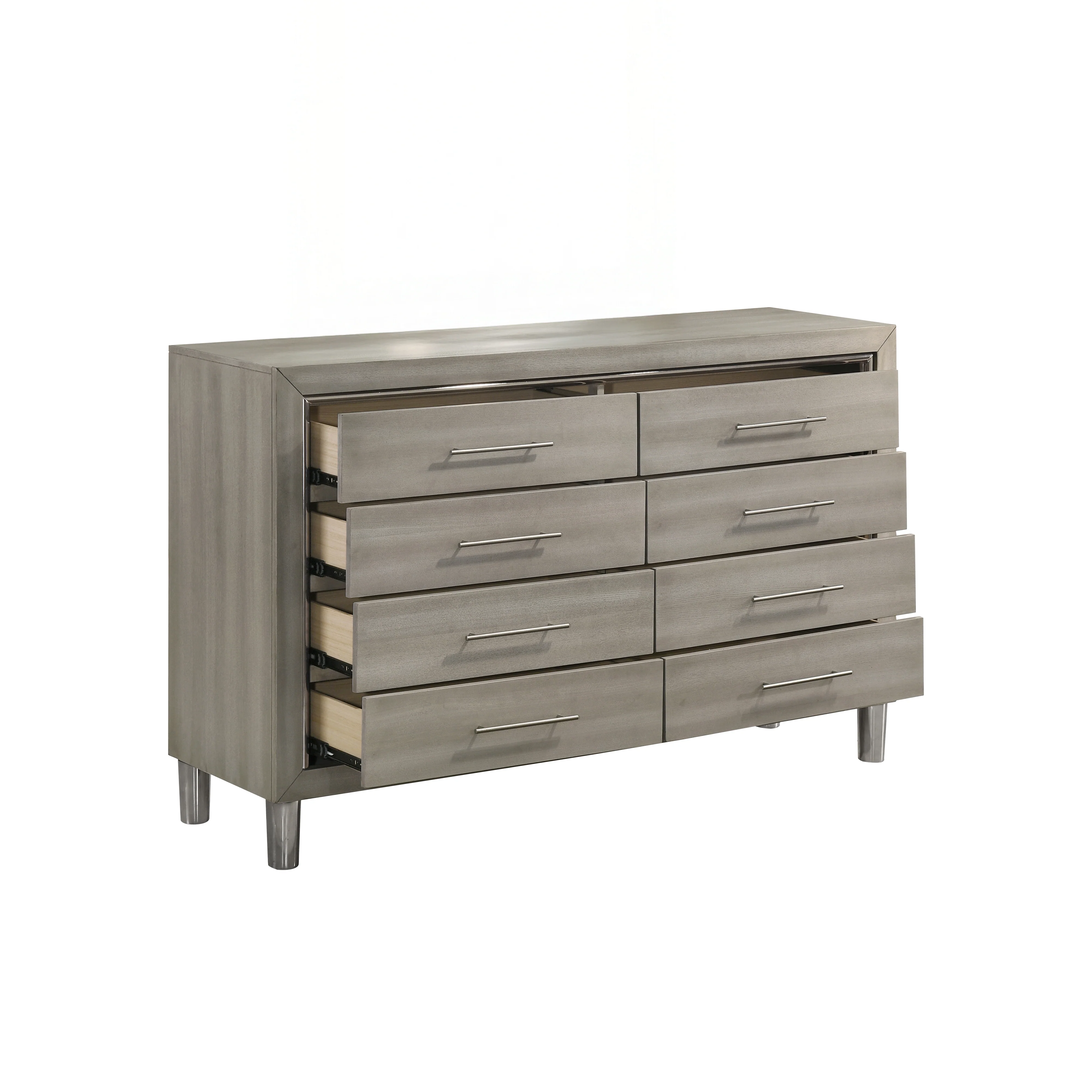 Lennox 8 Drawer Dresser-Gray - Image 3