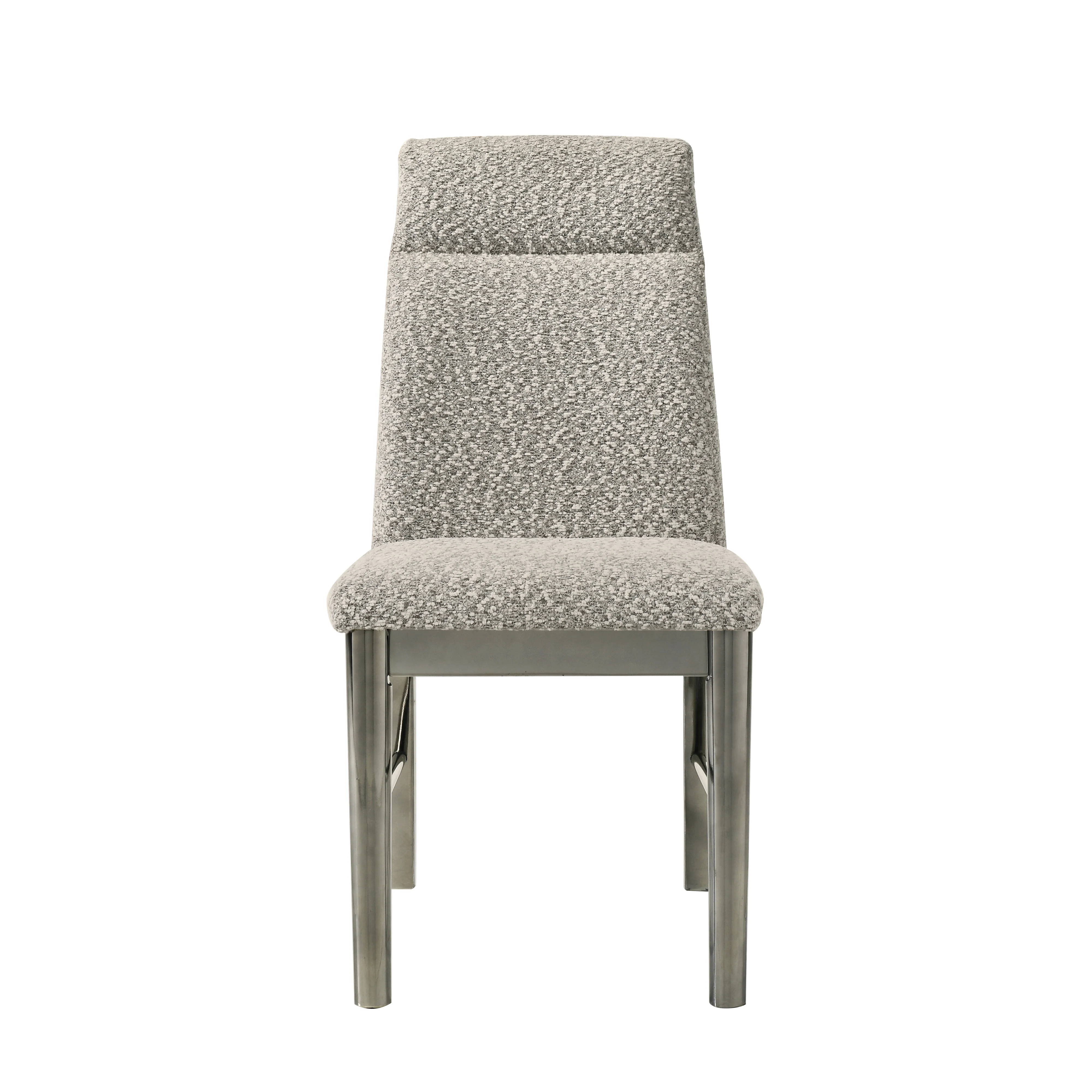 Lennox Upholstered Side Chair (2 Per Carton)-Gray - Image 2