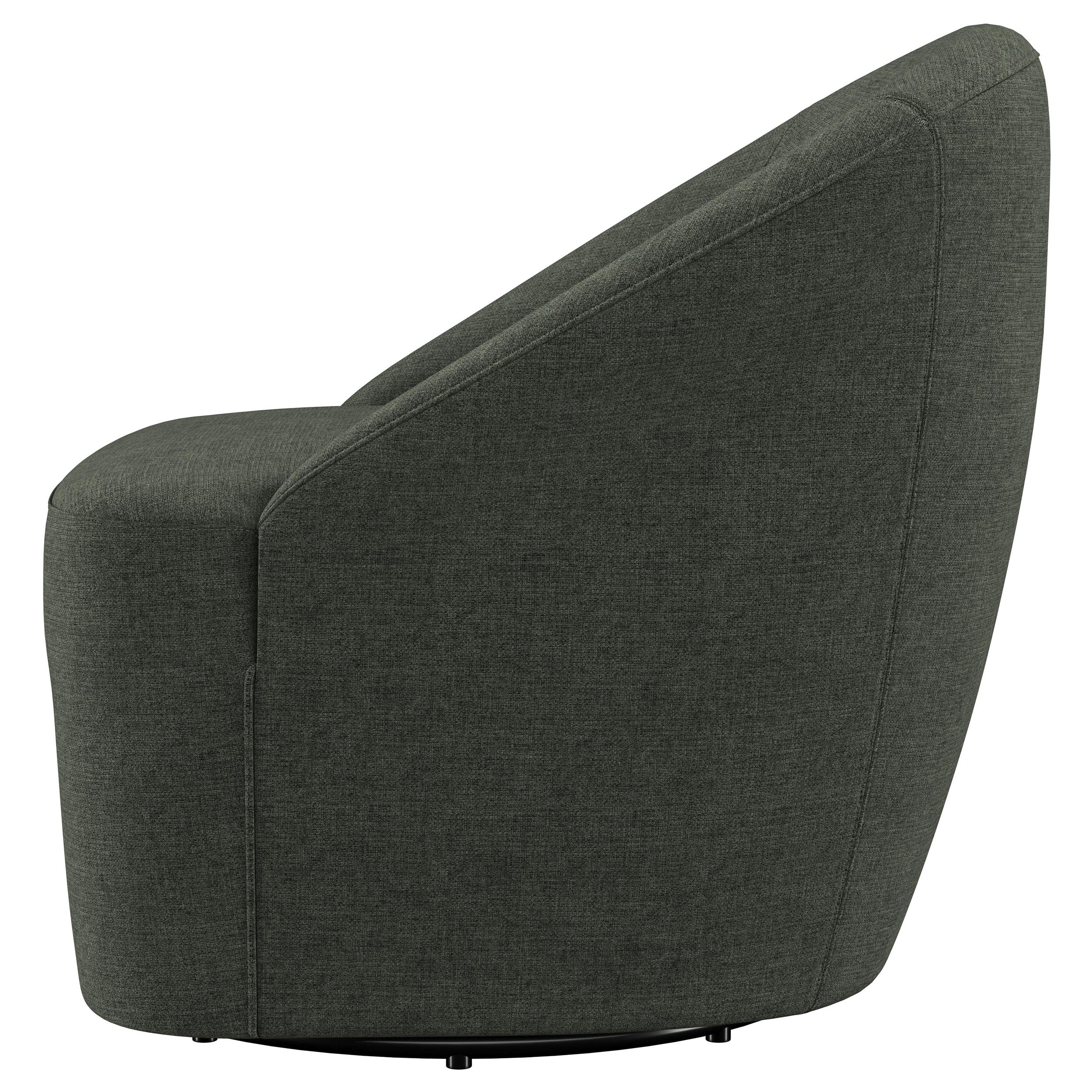 Leon Swivel Accent Chair - Image 5