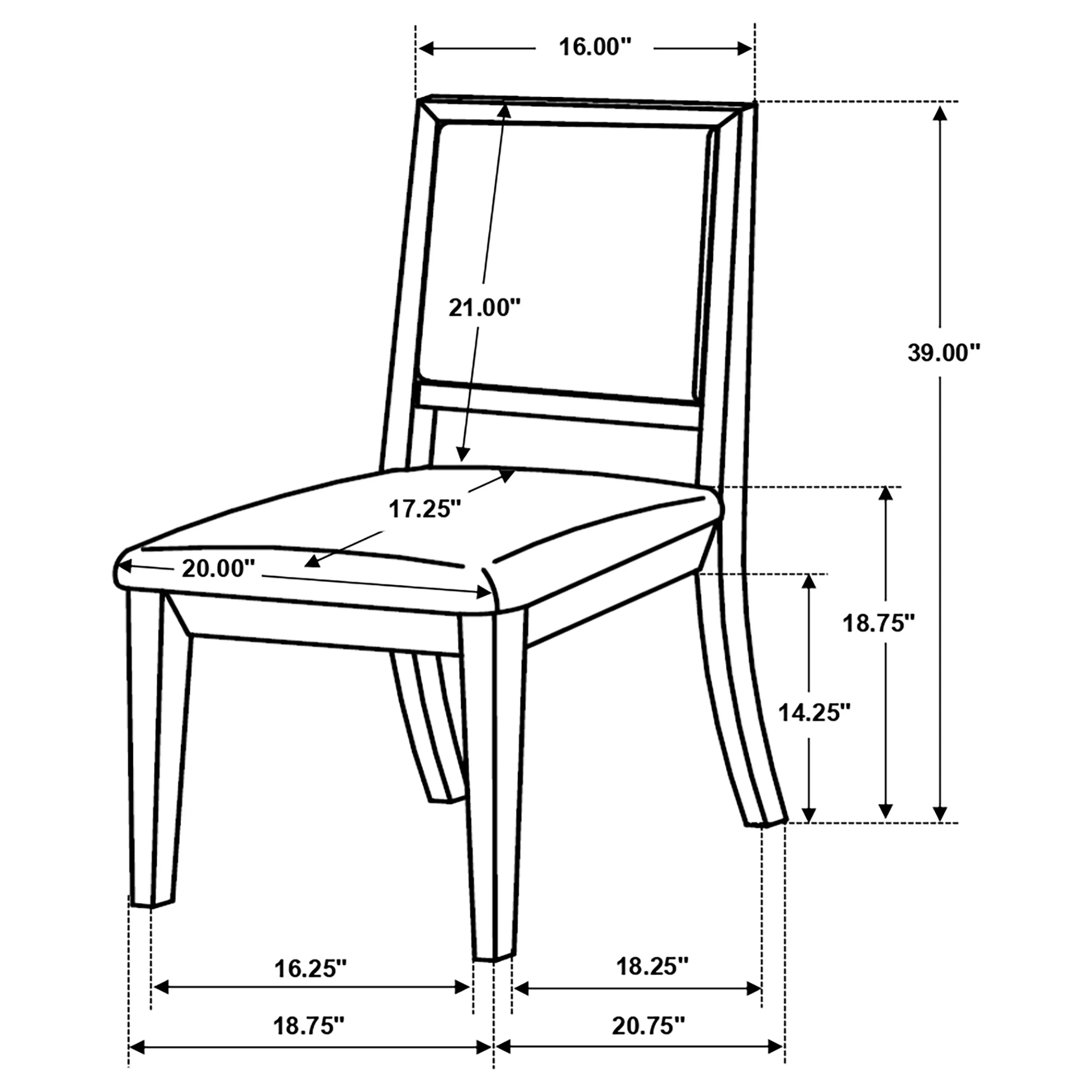 Louise Dining Side Chair - Image 13