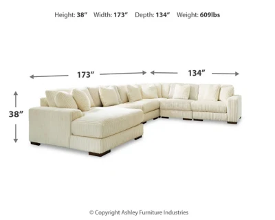 Lindyn Sectional with Chaise - Image 101
