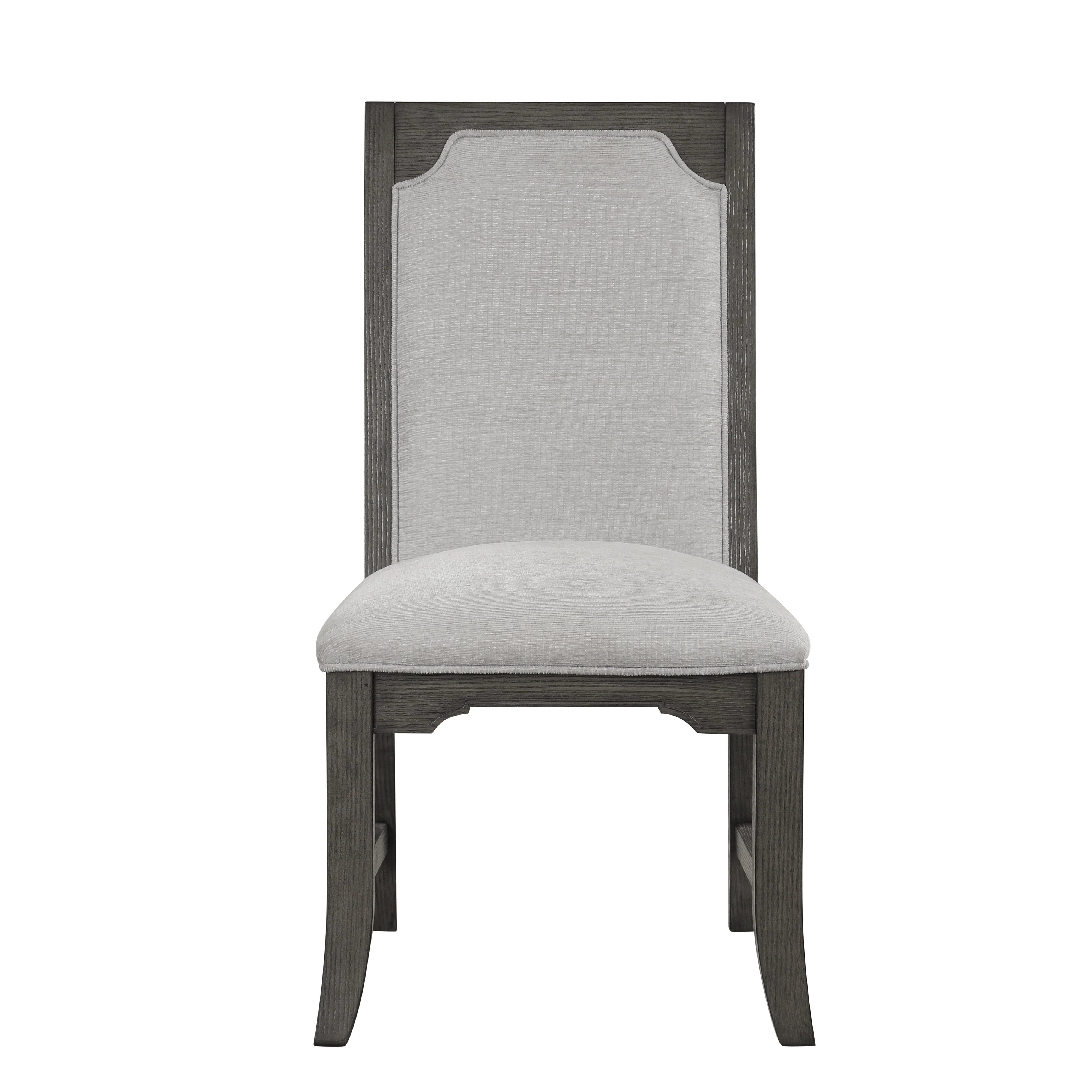 Lisbon Dining Side Chair (2 Per Carton)-Gray - Image 2