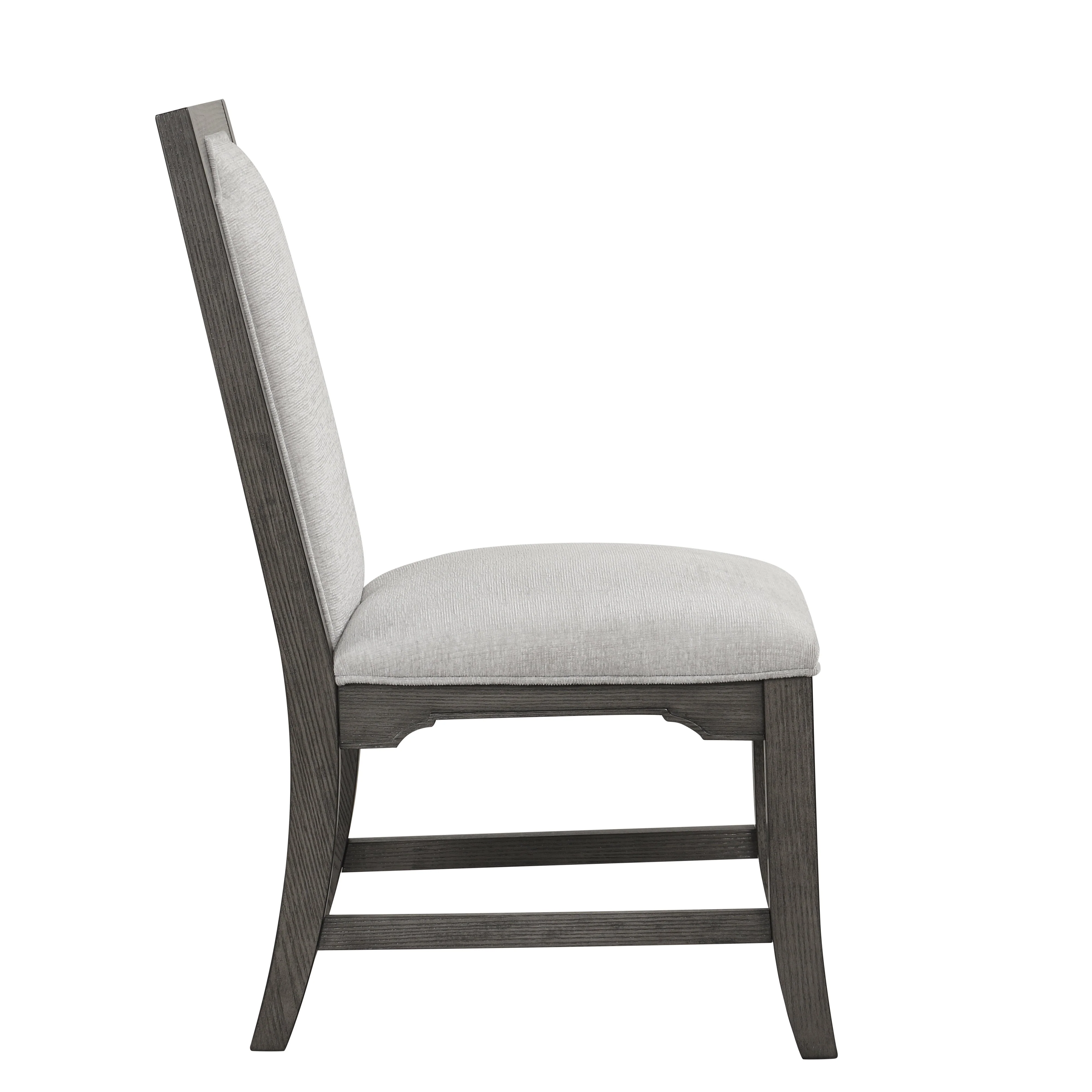 Lisbon Dining Side Chair (2 Per Carton)-Gray - Image 3