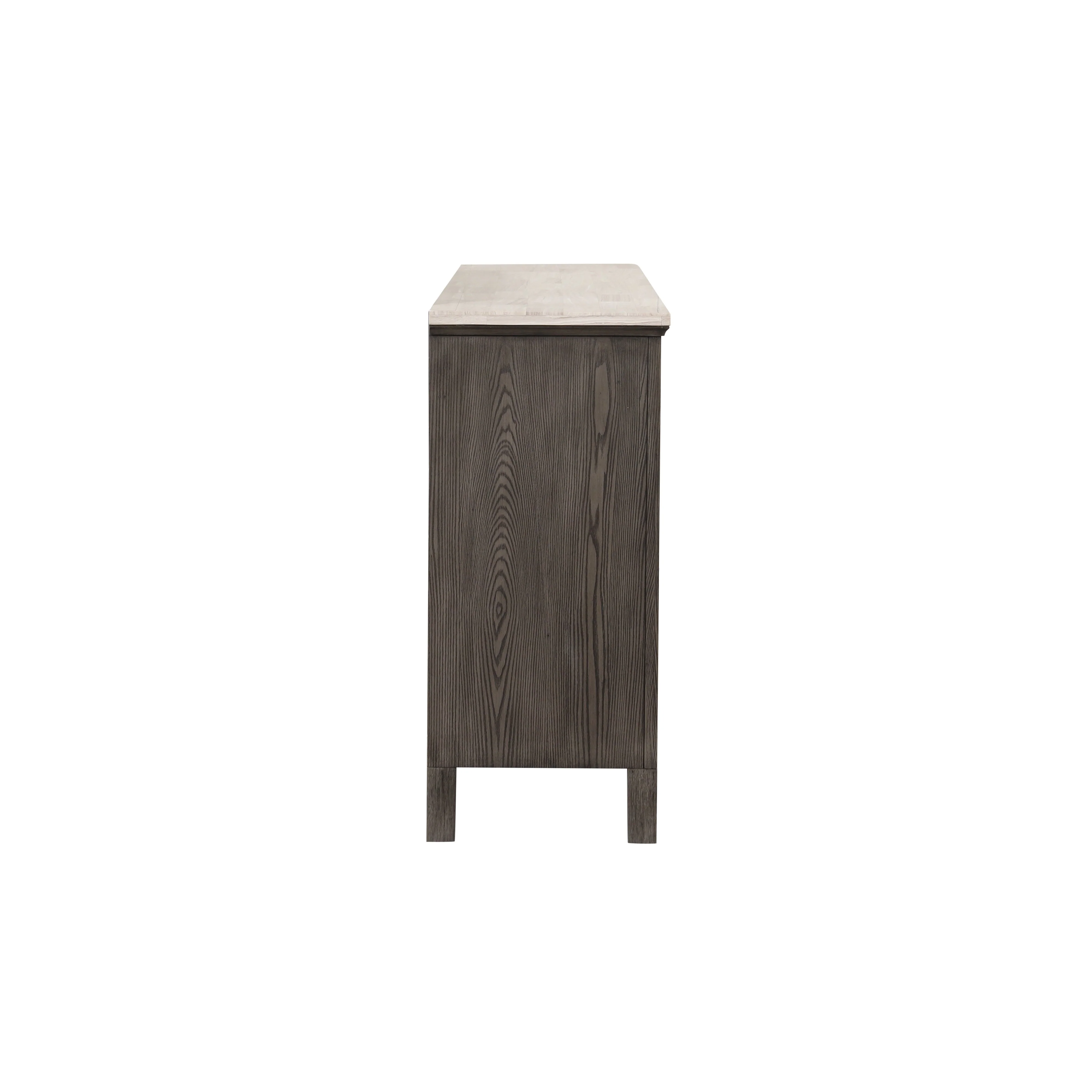 Lisbon Marble Top Dresser-Gray - Image 4