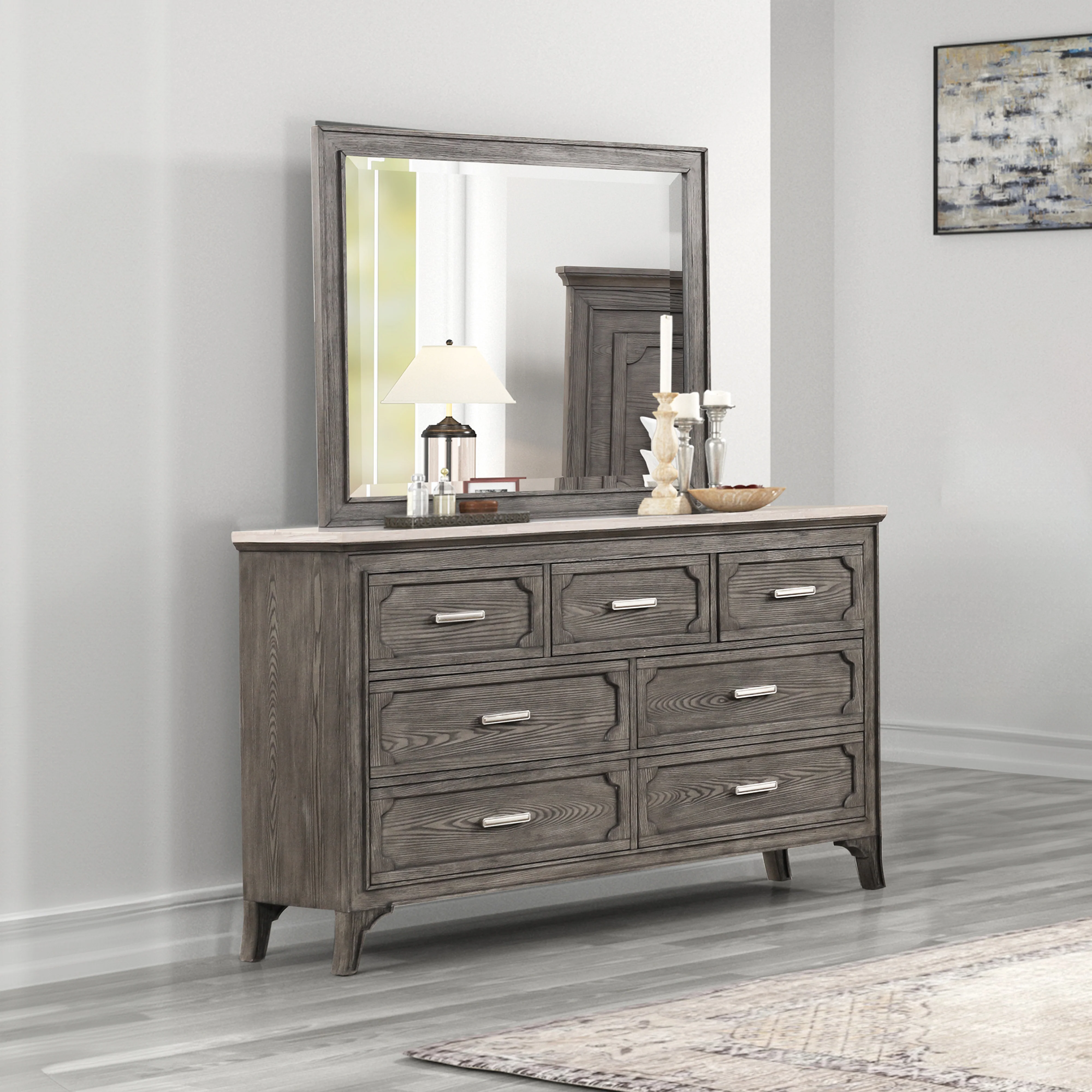 Lisbon Mirror-Gray - Image 7