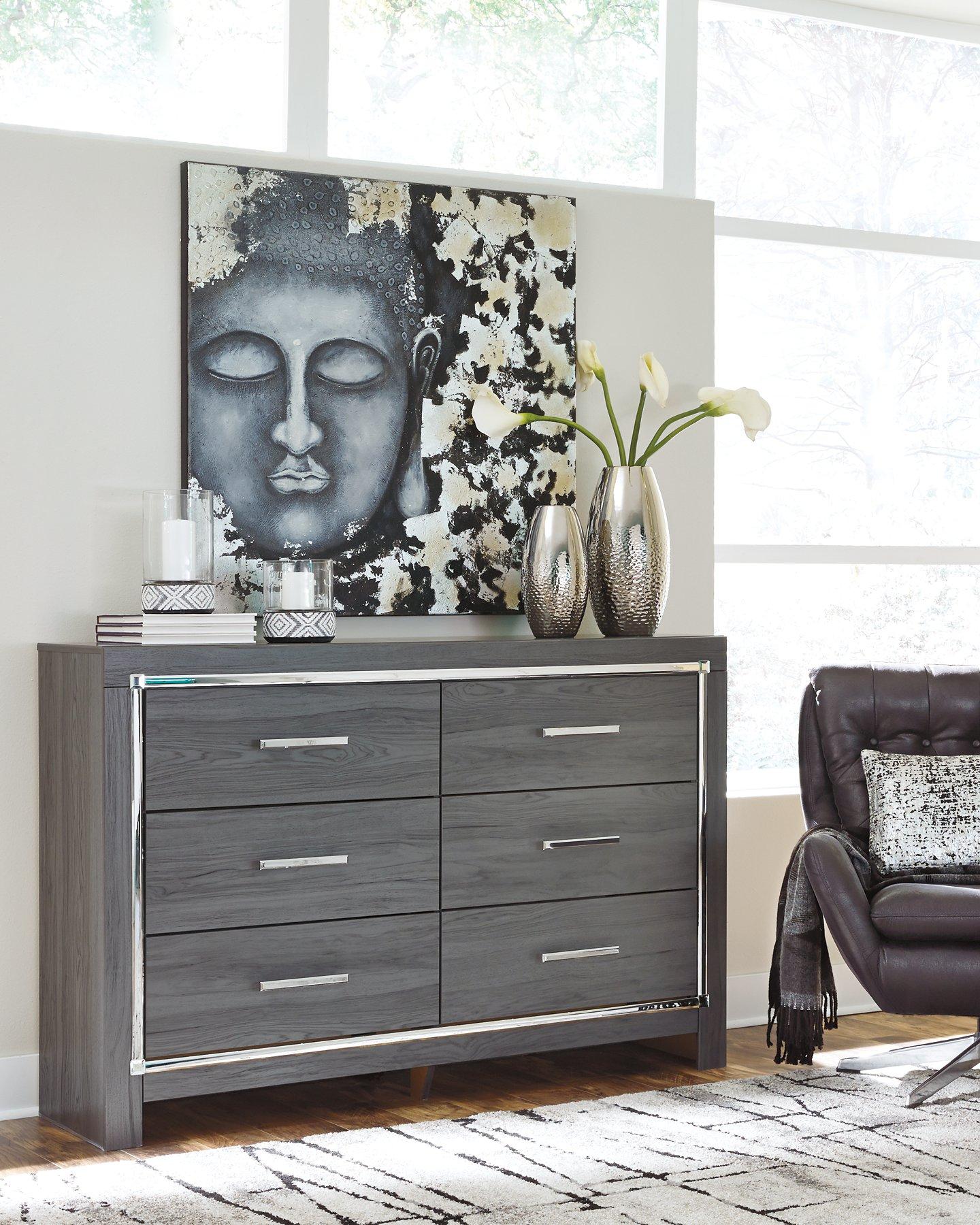 Lodanna Dresser and Mirror - Image 6