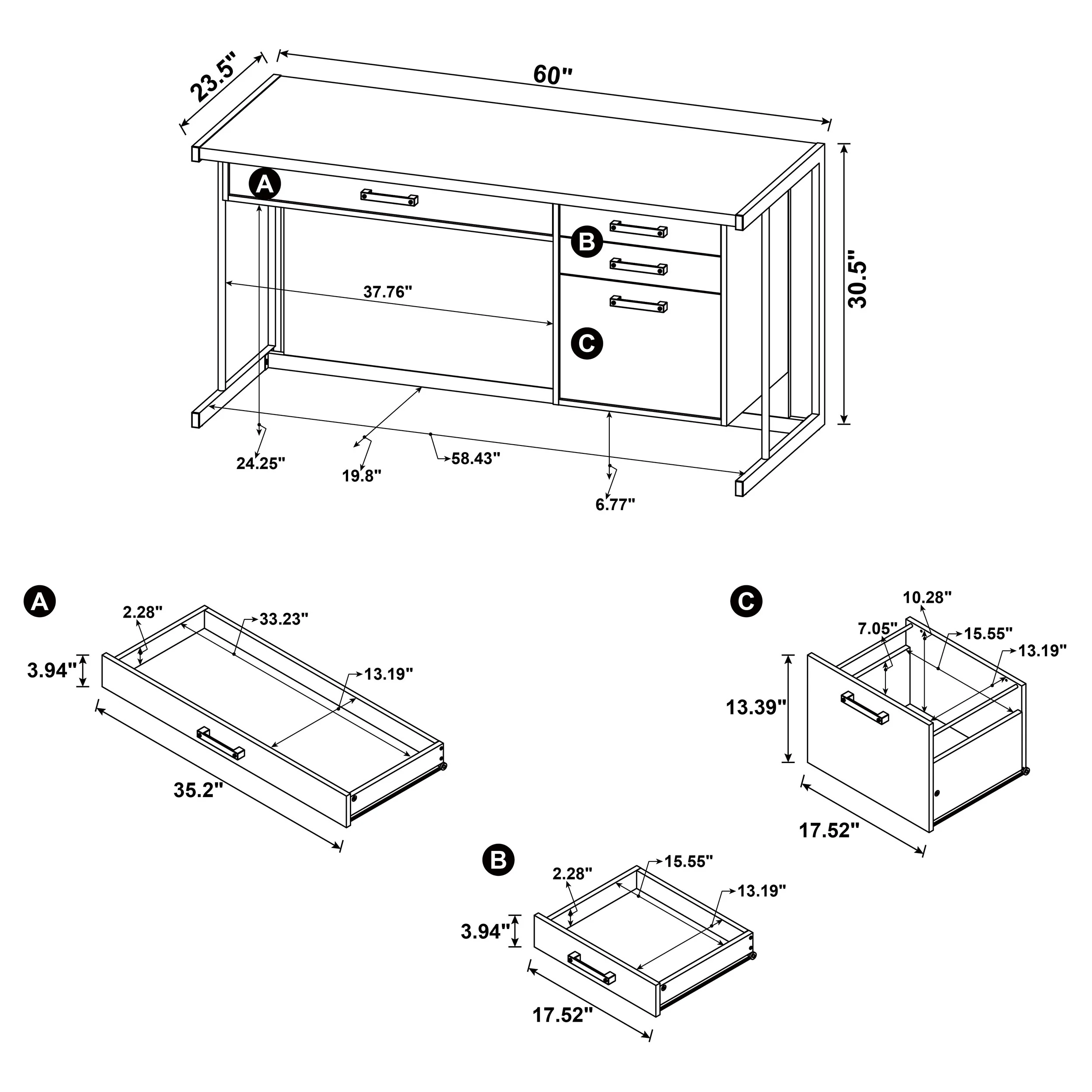 Loomis Computer Desk - Image 10
