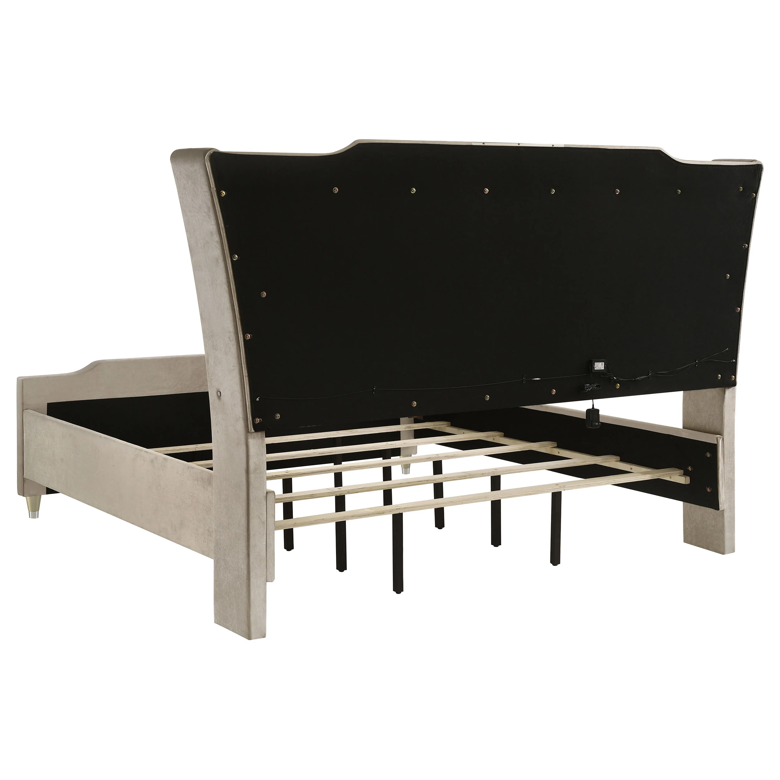 Lorient Wingback Bed with LED Lighting - Image 18