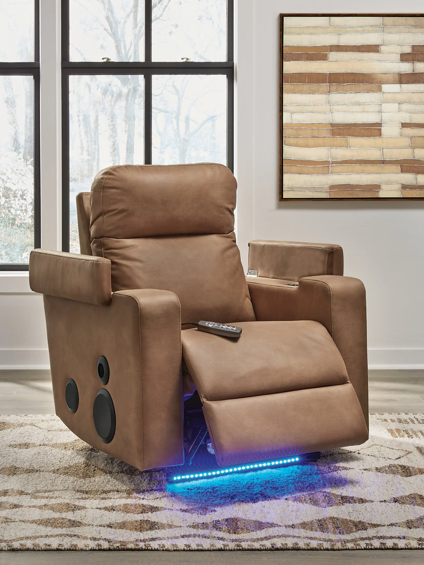 Lorrenton Power Glider Recliner with Audio System - Image 10