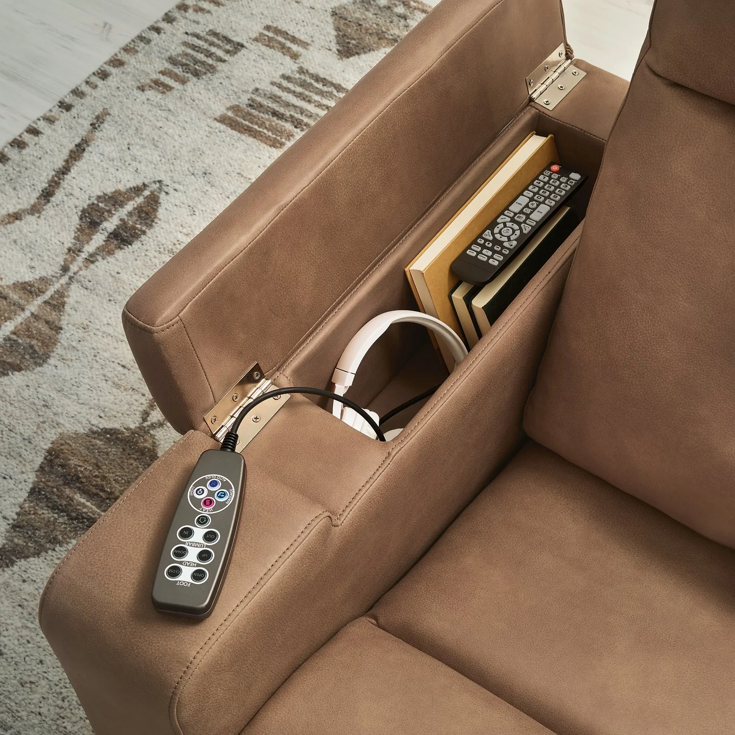 Lorrenton Power Glider Recliner with Audio System - Image 12