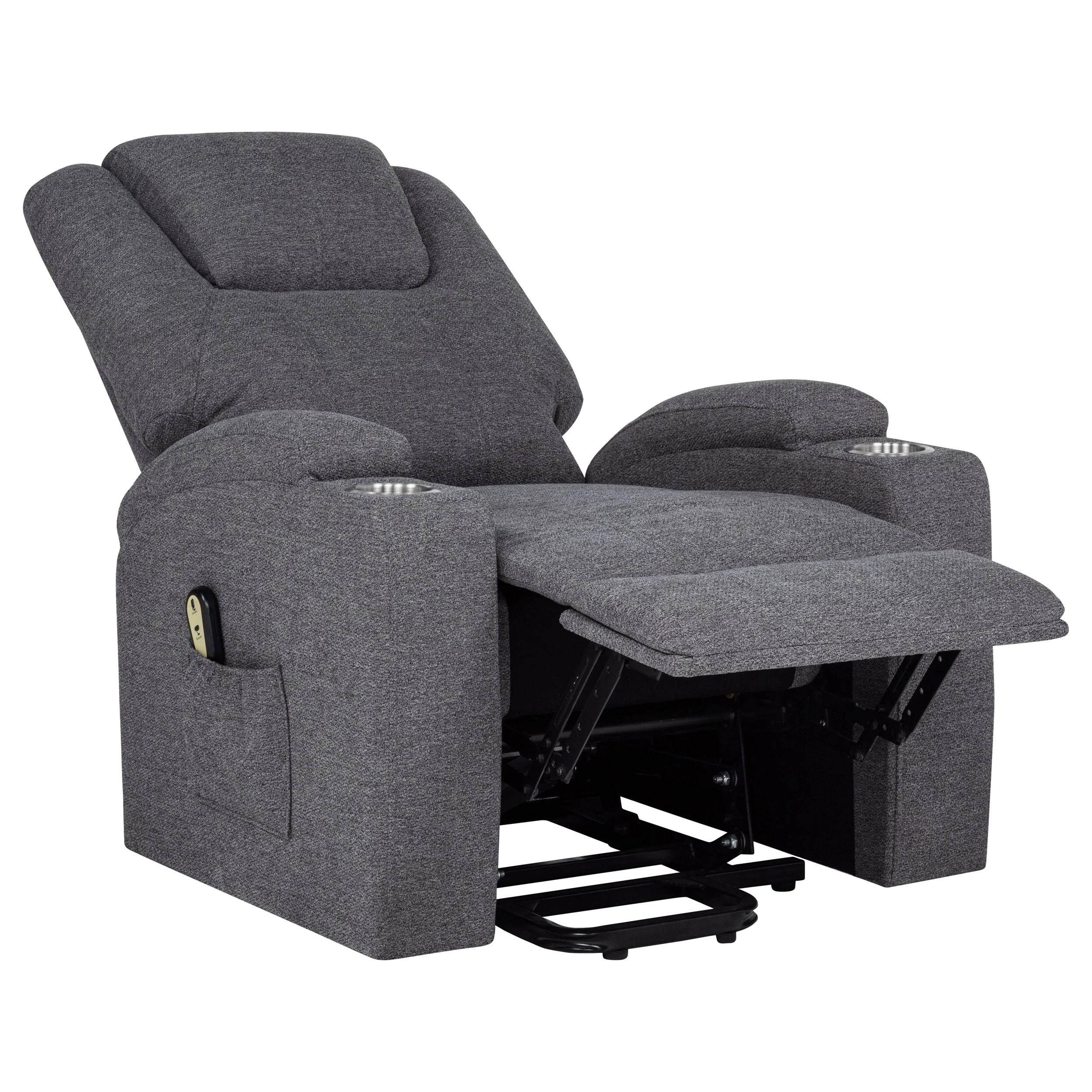 Louie Power Lift Massage Recliner - Image 7