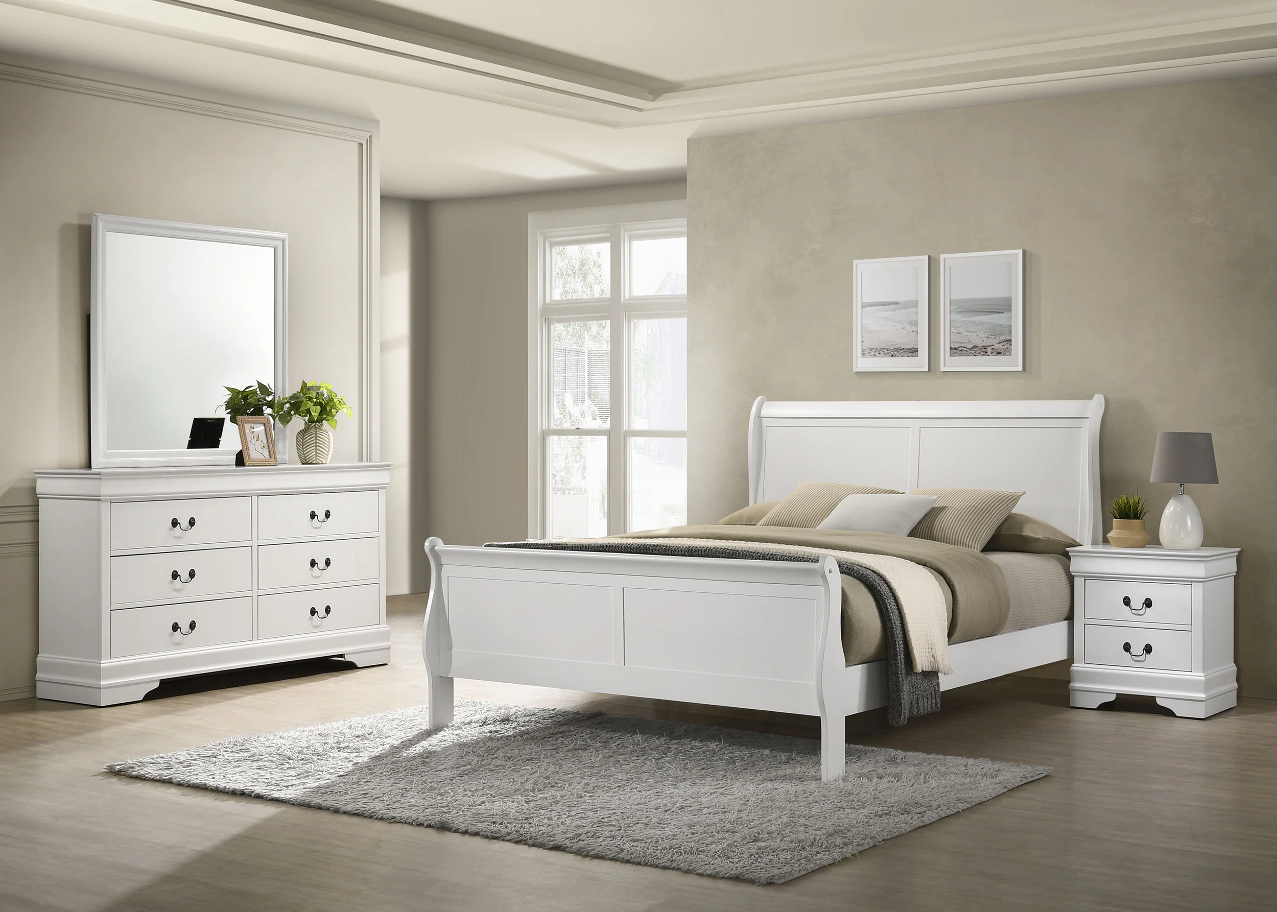 Louis Philippe Bedroom Set - Image 150