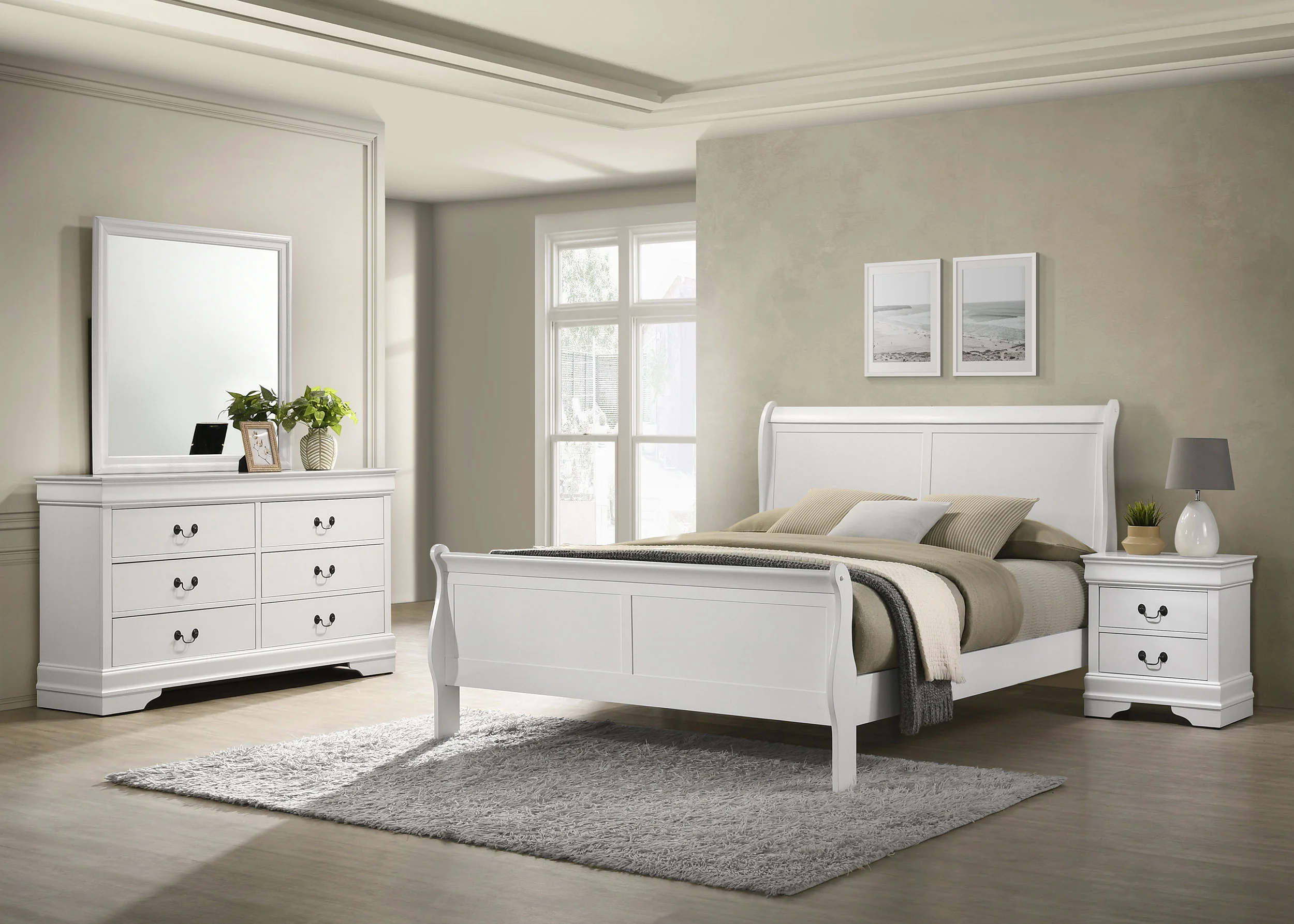 Louis Philippe Bedroom Set - Image 224