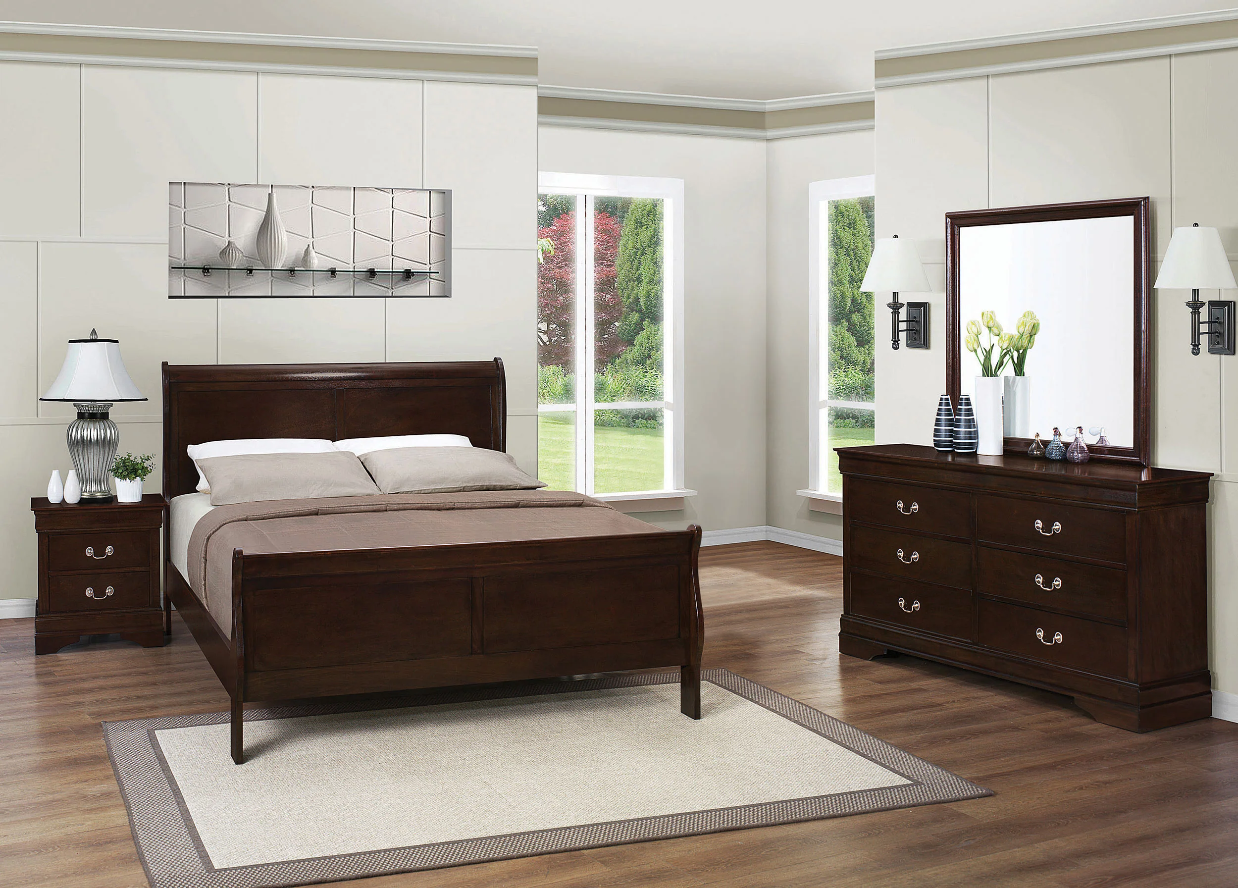Louis Philippe Bedroom Set - Image 78