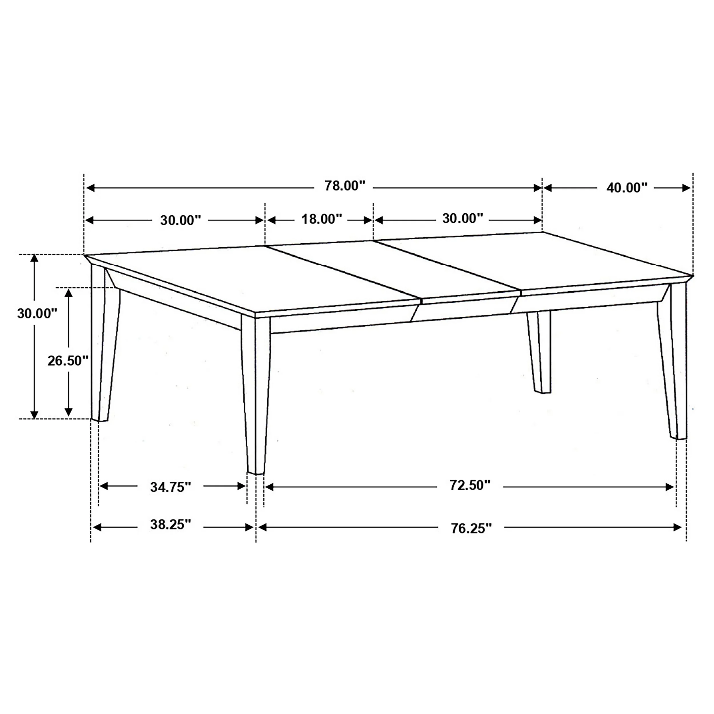 Louise Extension Dining Table - Image 5