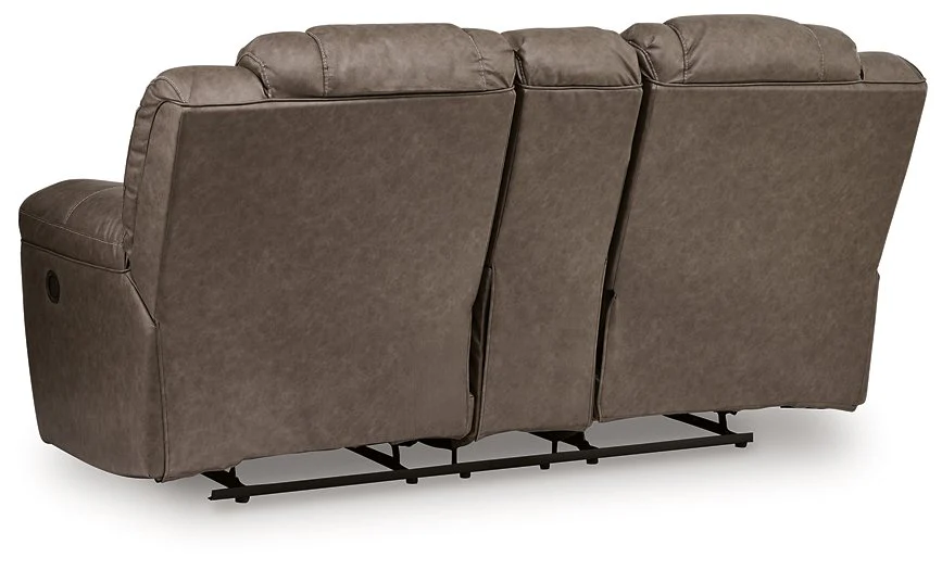Lowilla Reclining Loveseat with Console - Image 5