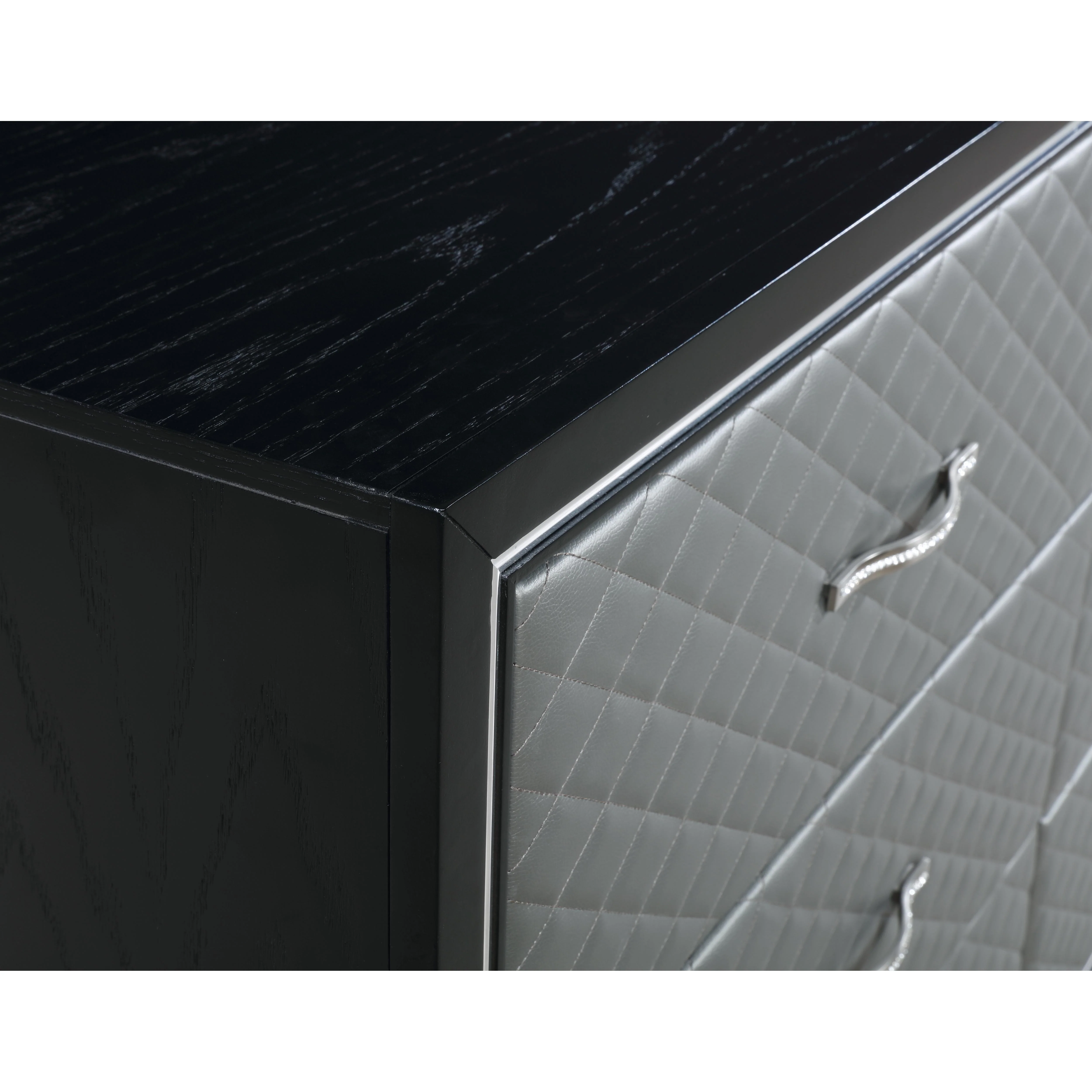 LUXOR DRESSER-BLACK/SILVER - Image 6