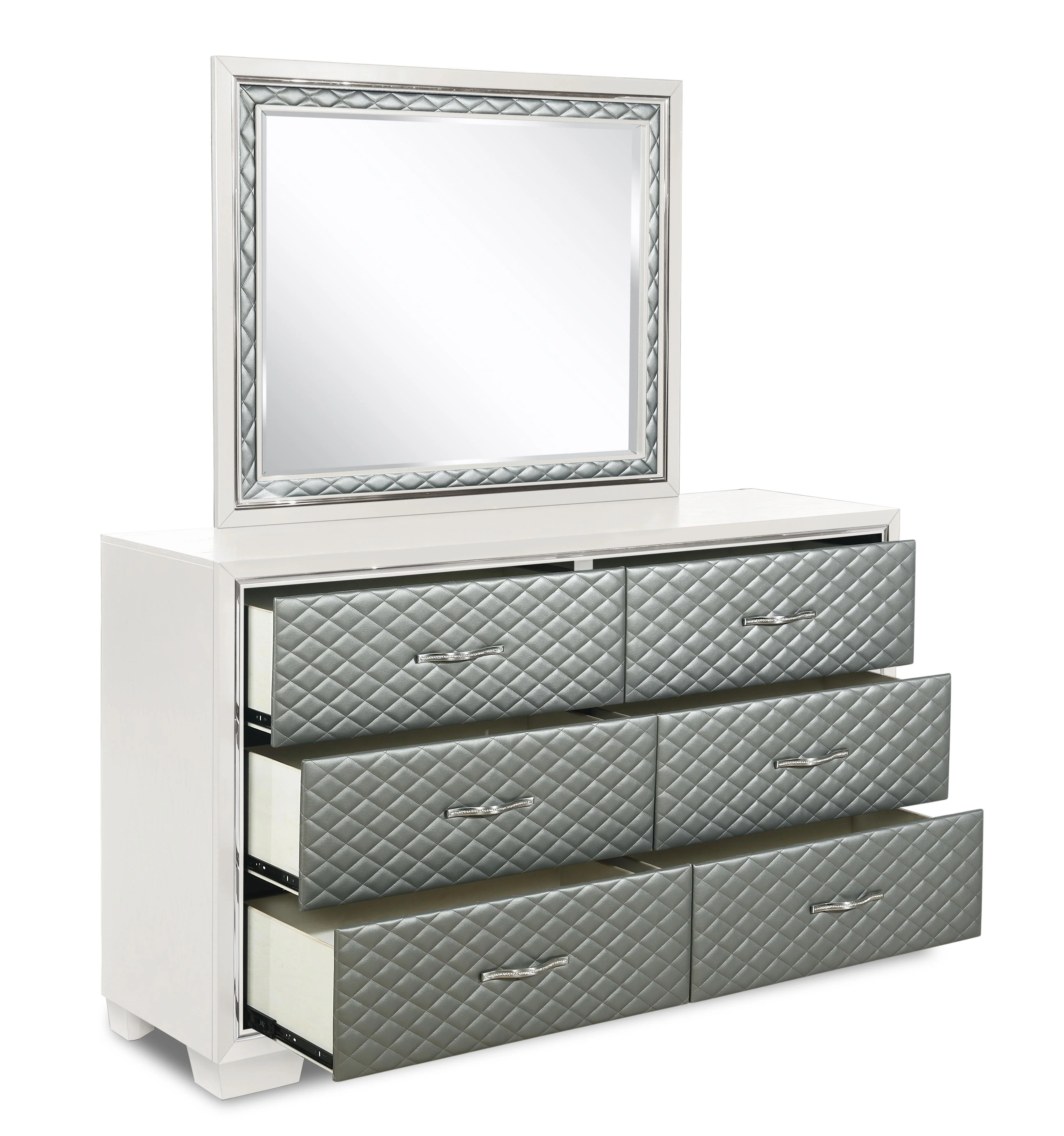 LUXOR DRESSER-WHITE - Image 4