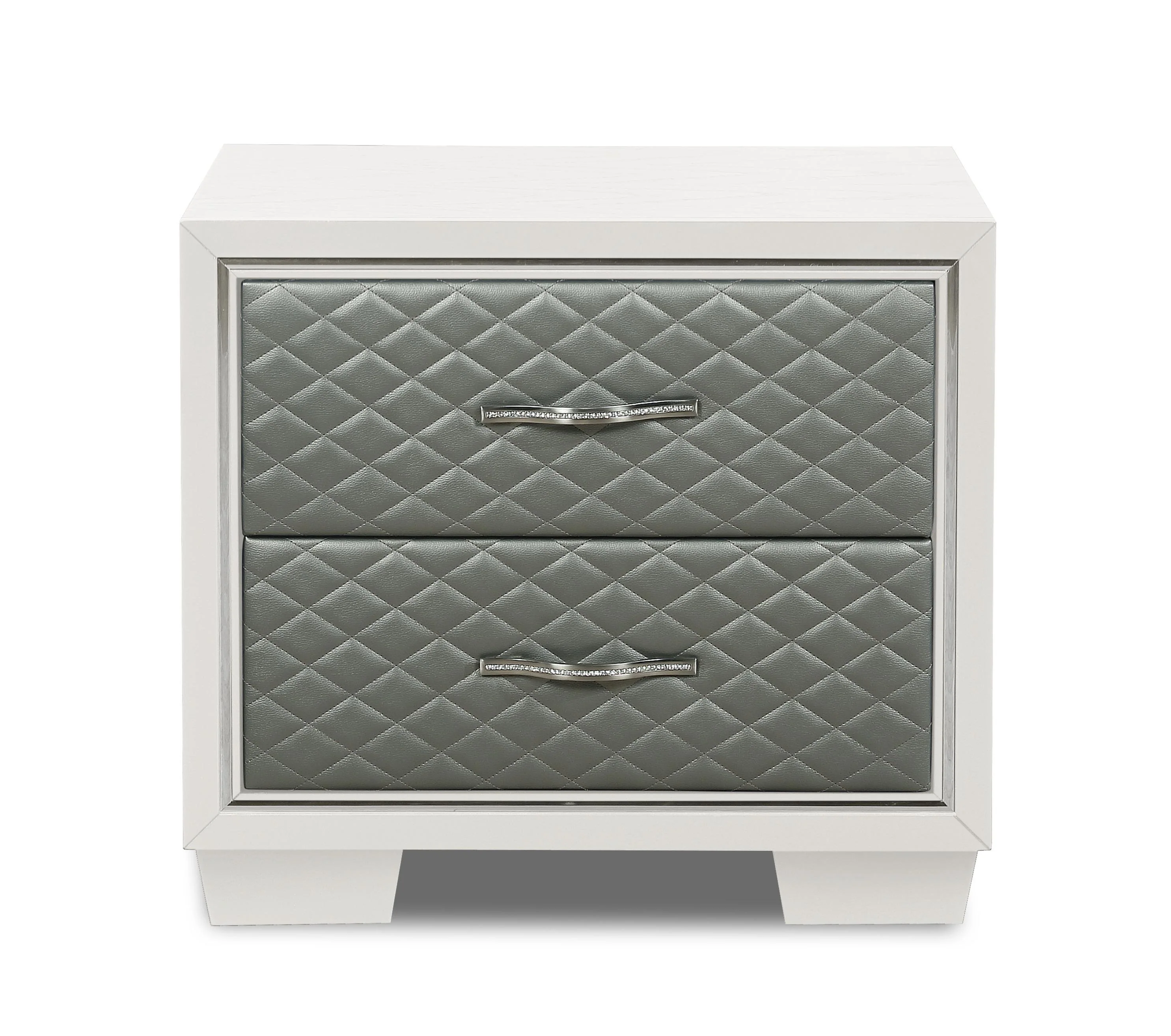 LUXOR NIGHTSTAND-WHITE - Image 2