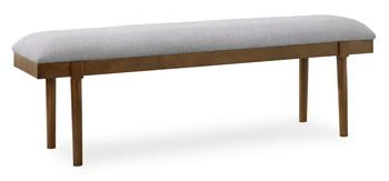 Lyncott 59" Upholstered Dining Bench - Image 3