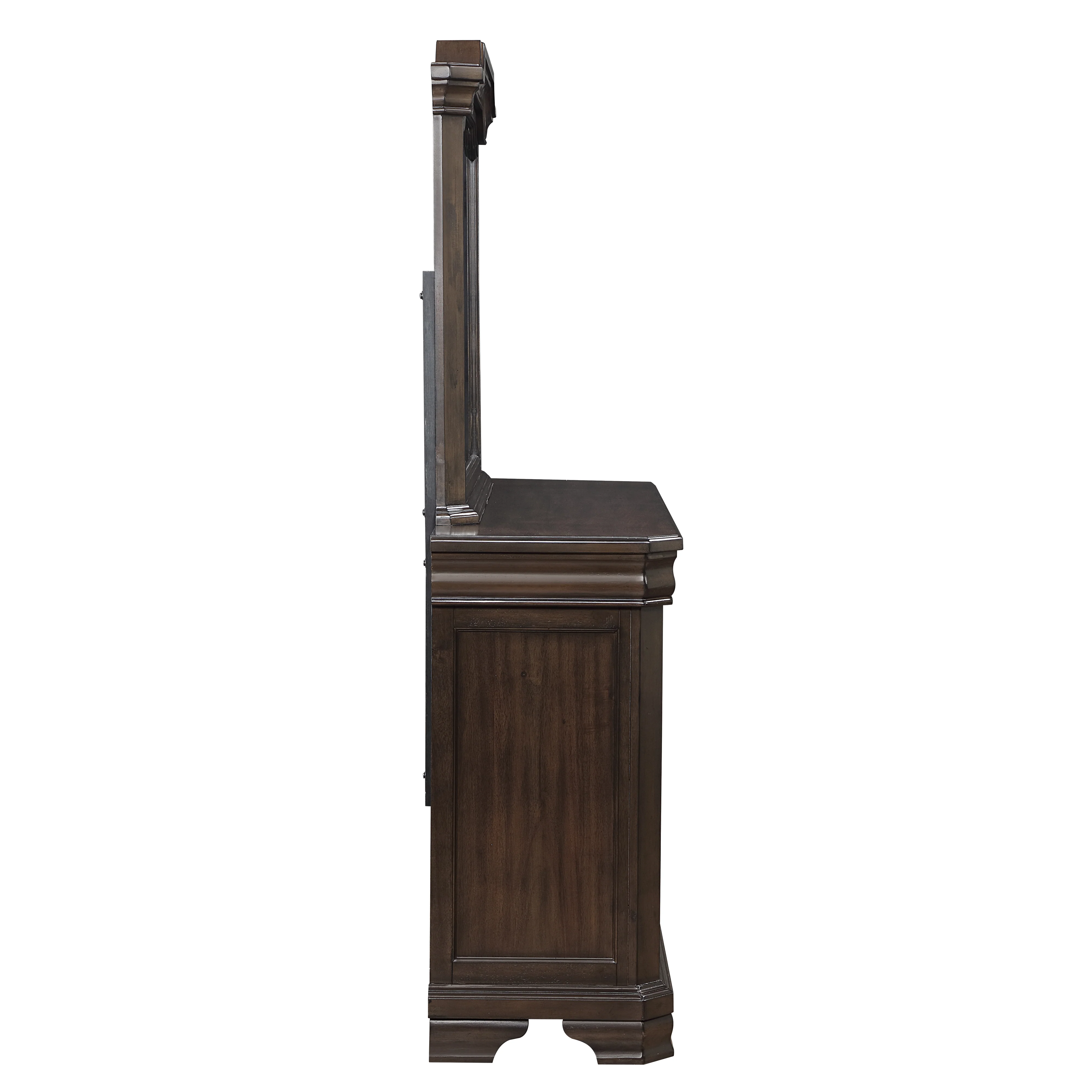 Lyndhurst Landscape Mirror- Walnut - Image 4