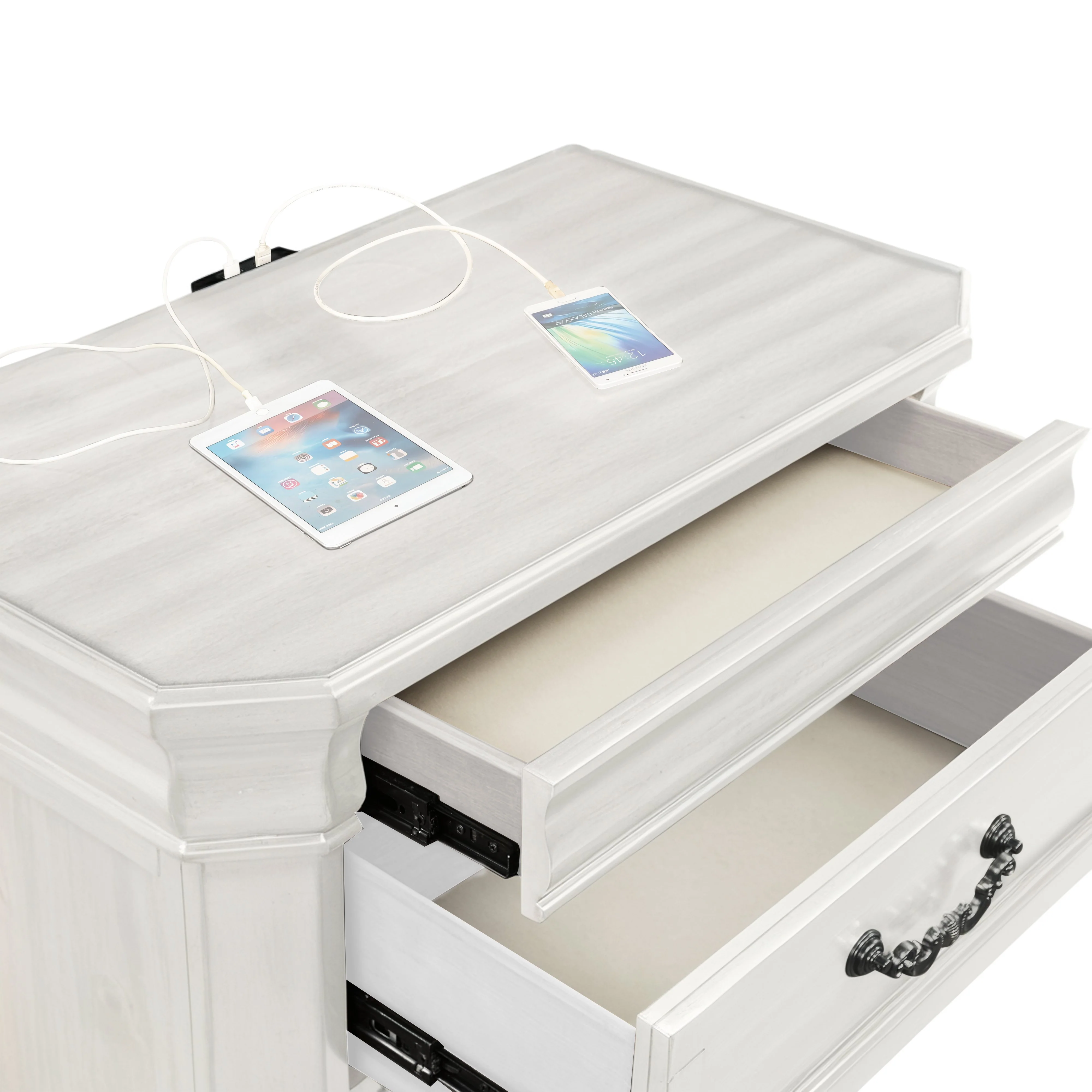 Lyndhurst Nightstand- Vintage White - Image 5