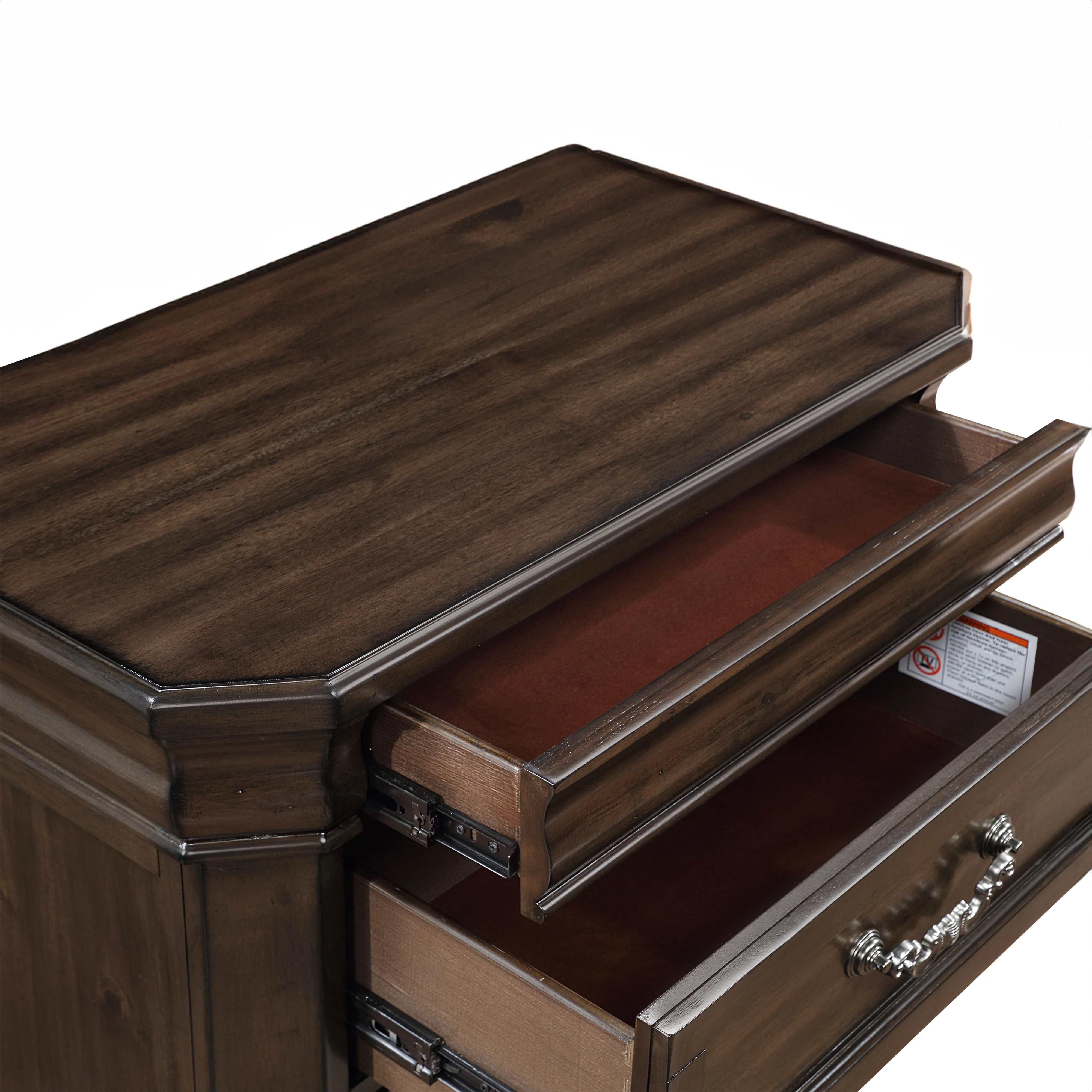 Lyndhurst Nightstand- Walnut - Image 5