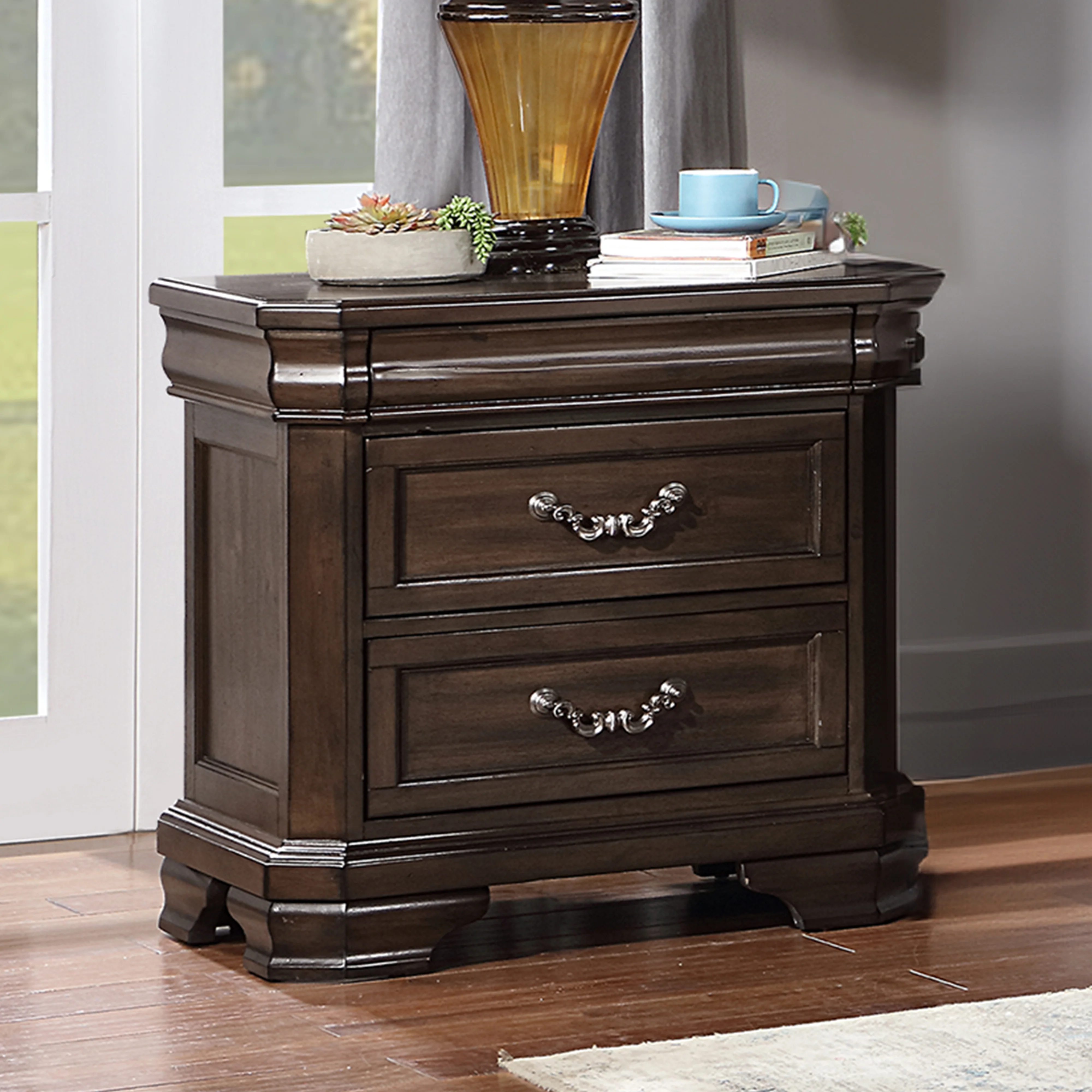 Lyndhurst Nightstand- Walnut - Image 8