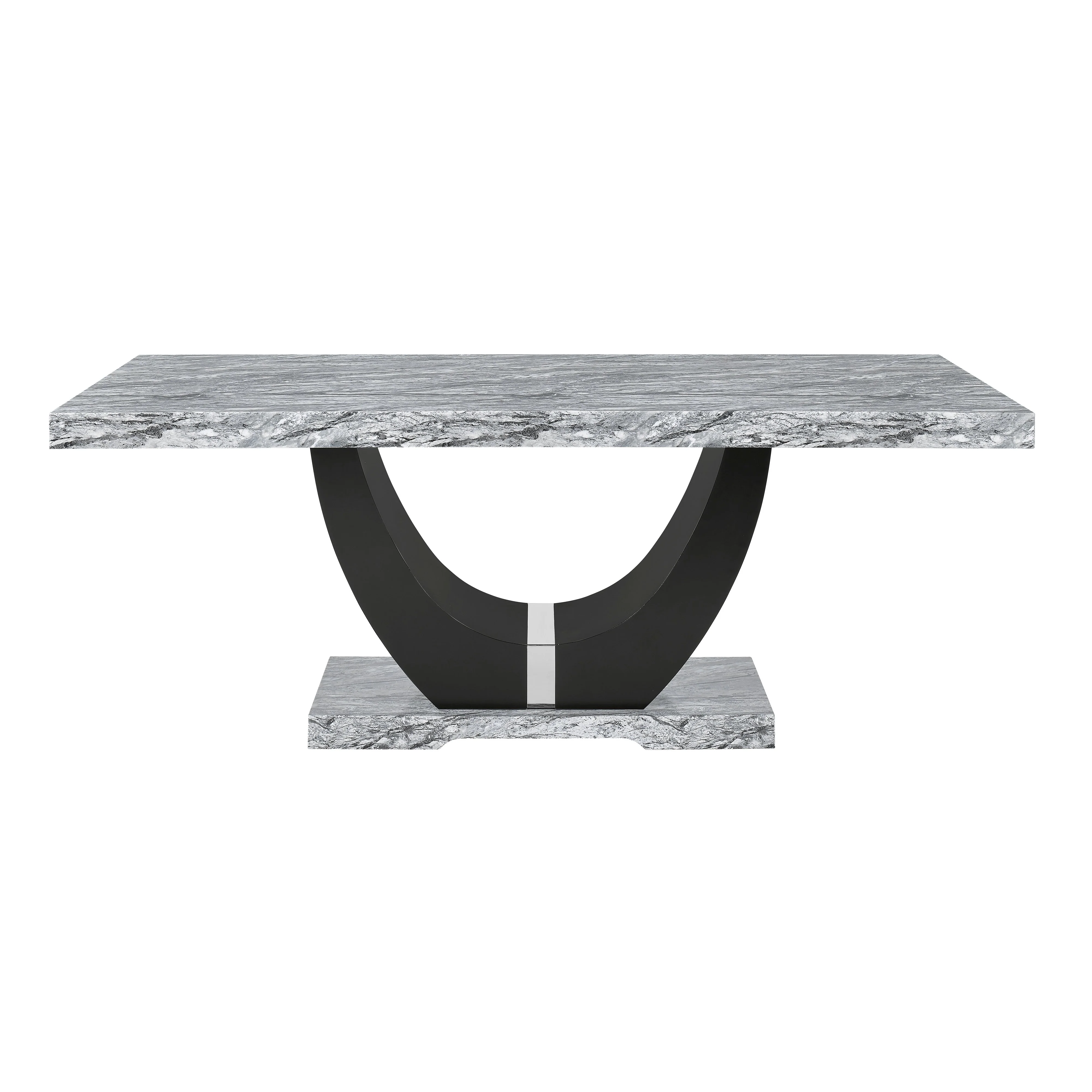 Lyra Dining Table Top And Base Bottom Marble - Image 2