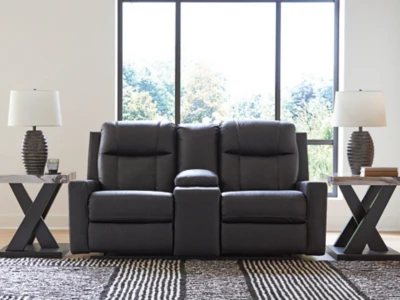 Mackmenville Reclining Loveseat with Console - Image 13