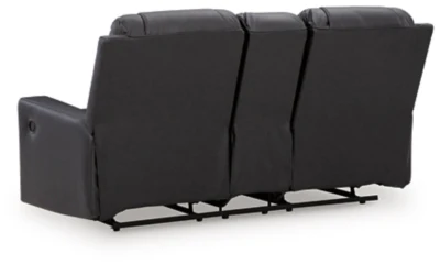 Mackmenville Reclining Loveseat with Console - Image 18