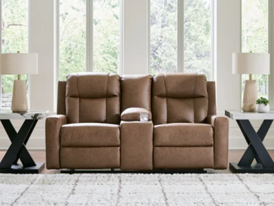 Mackmenville Reclining Loveseat with Console - Image 2