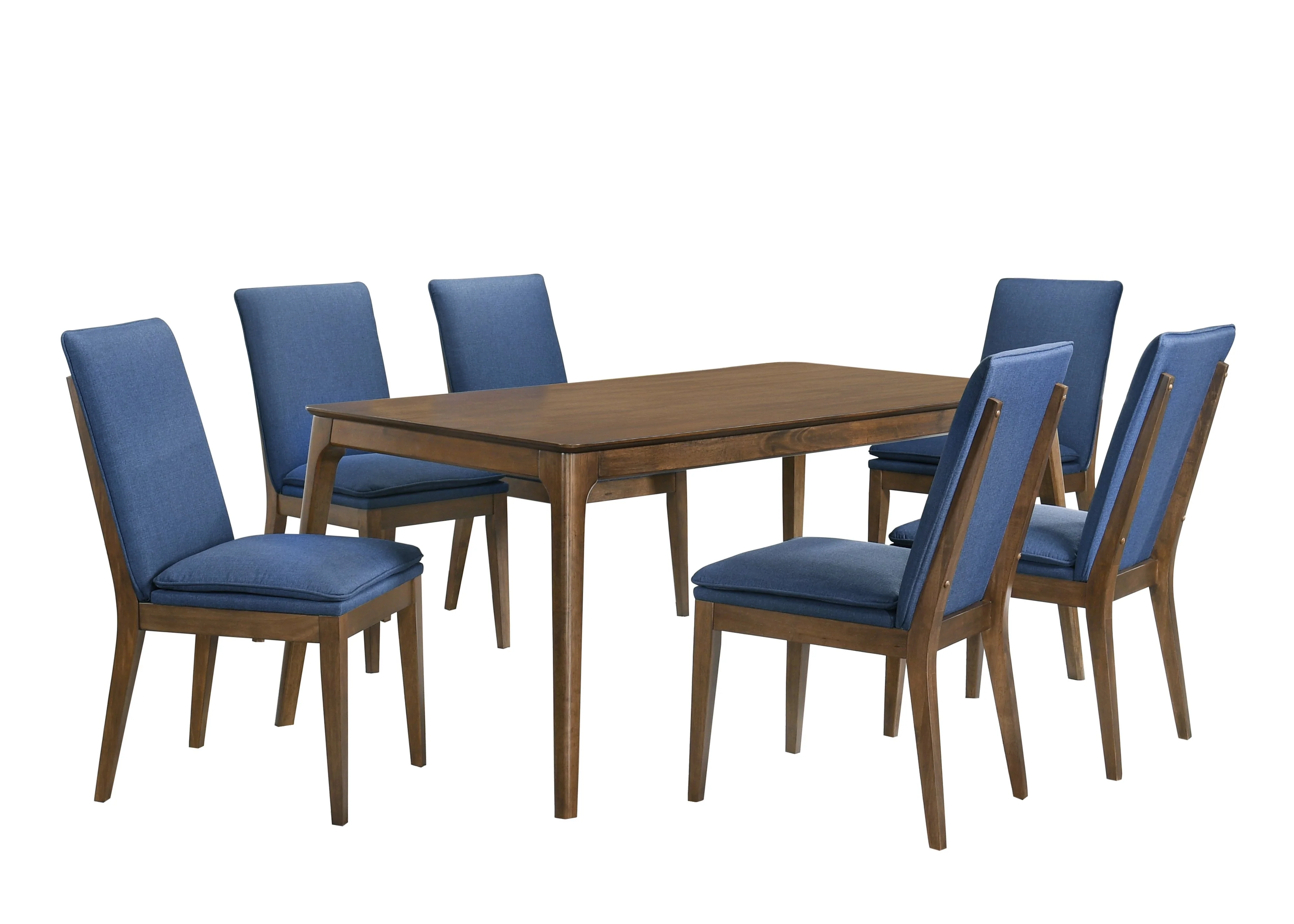 Maggie Rectange Dining Table-Walnut - Image 5
