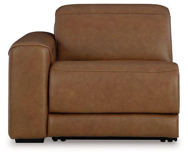 Magic Man Power Reclining Sectional Loveseat with Console - Image 10
