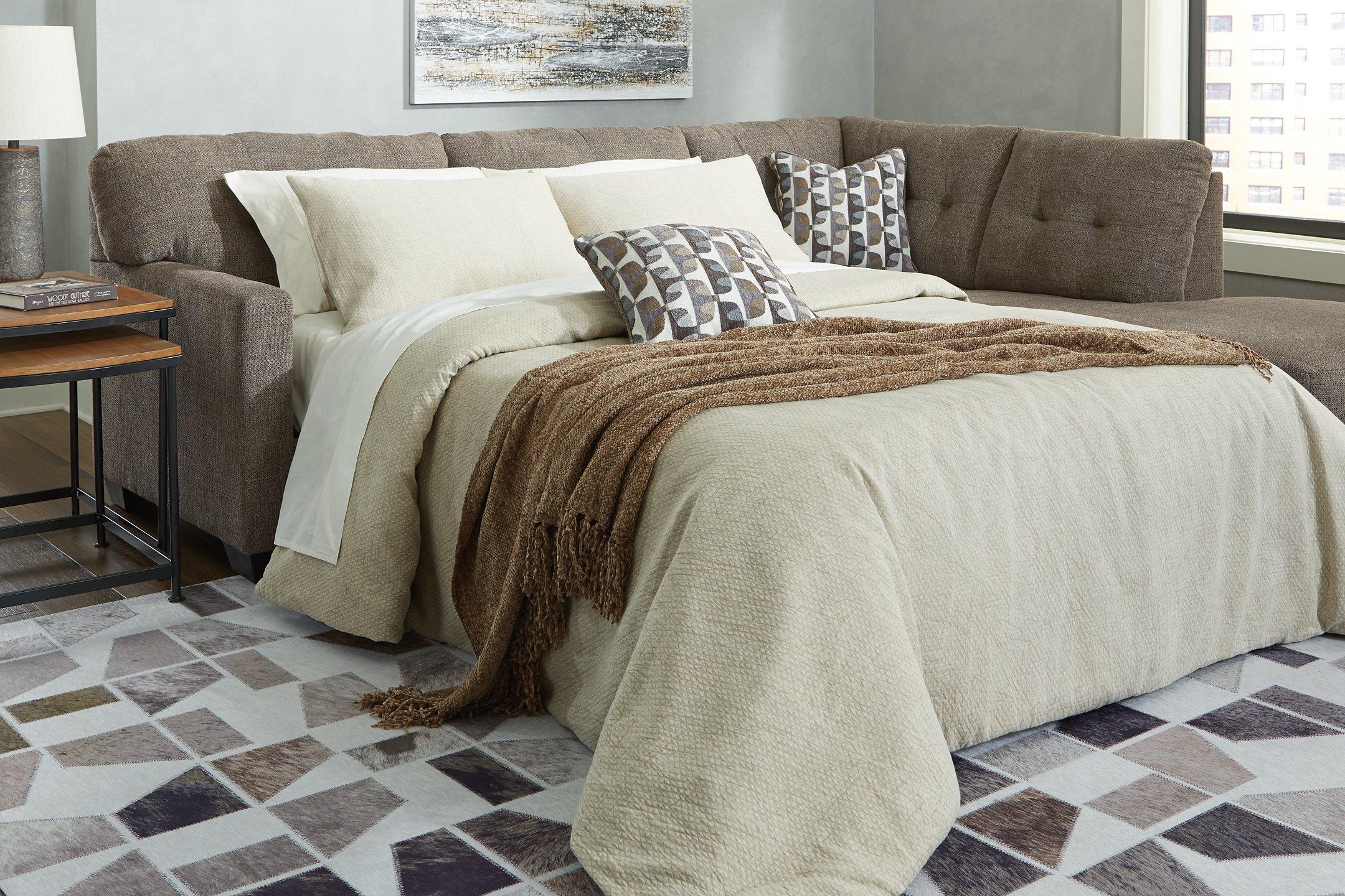Mahoney 2-Piece Sleeper Sectional with Chaise - Image 33