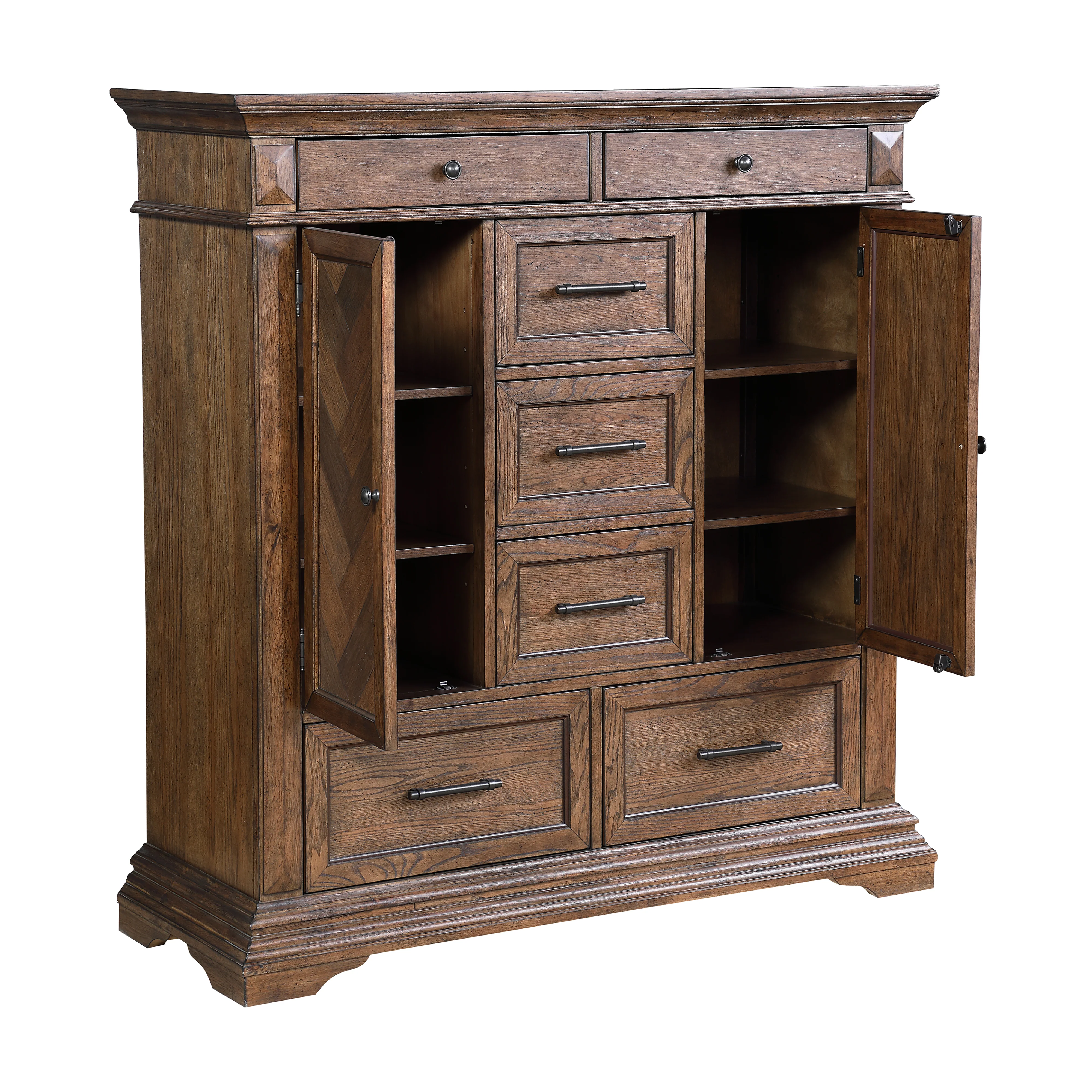 Mar Vista Door Chest-Walnut - Image 3