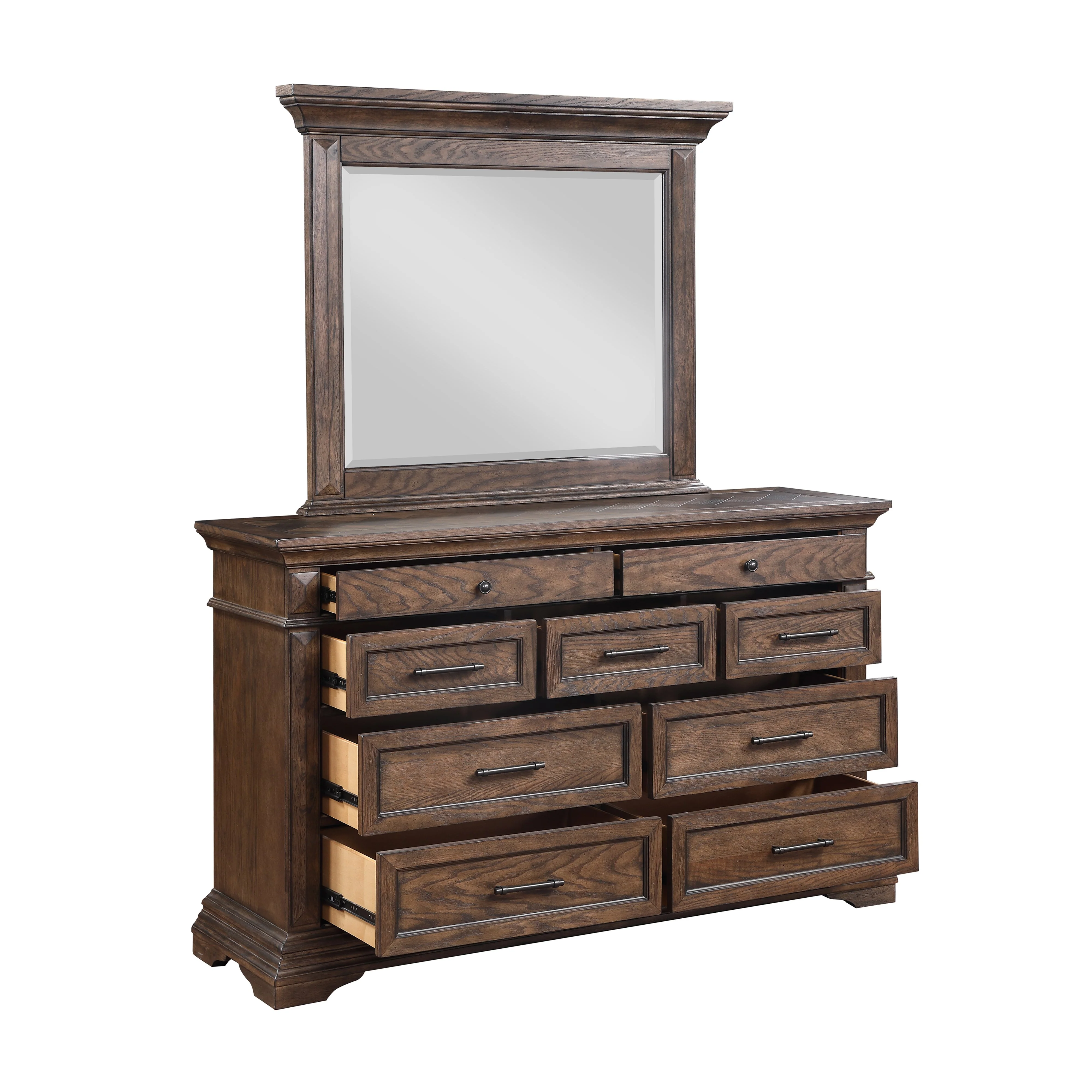 Mar Vista Mirror-Walnut - Image 3