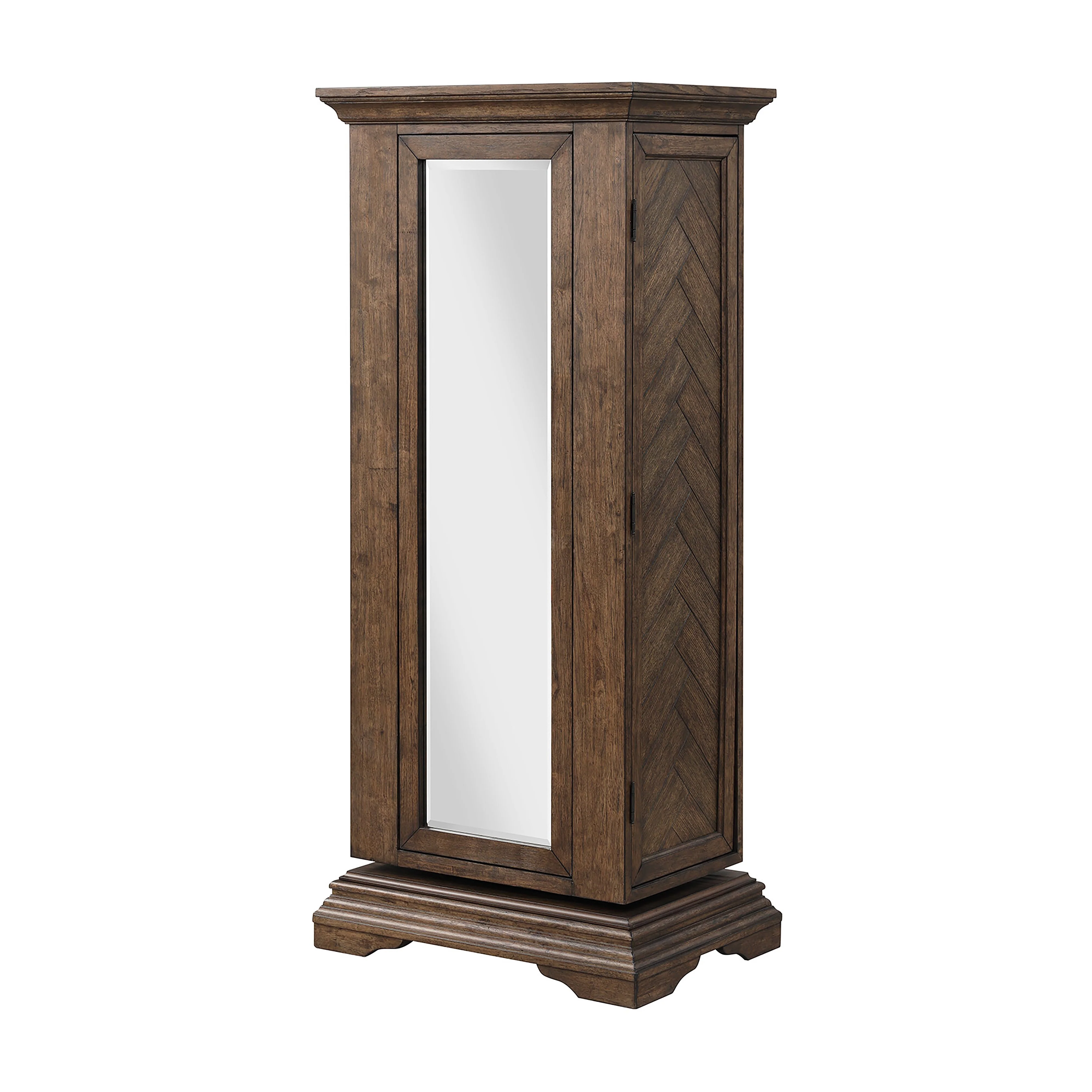 Mar Vista Swivel Lingerie Chest W/Mirror-Walnut - Image 3