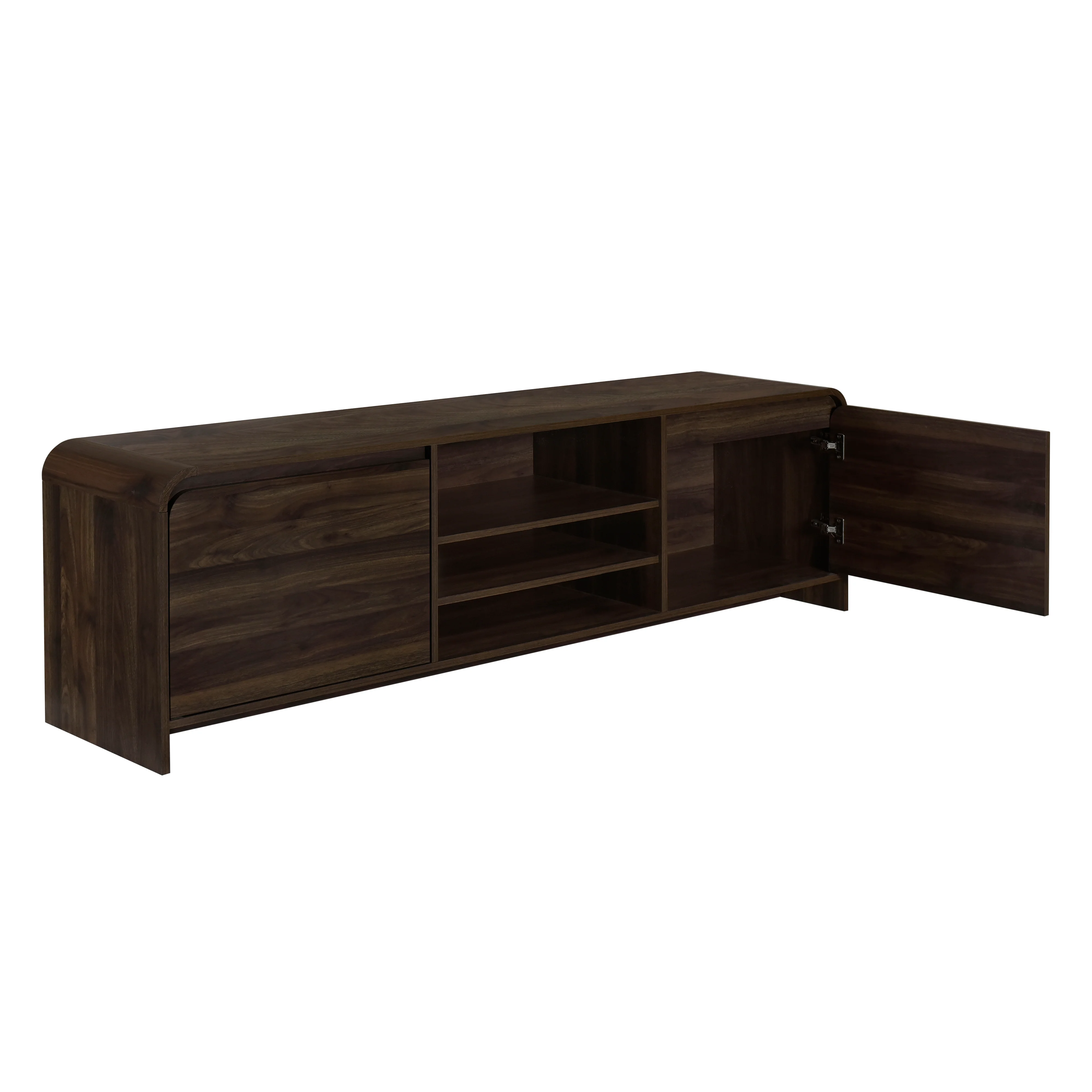 Mara 70" Tv Console-Walnut - Image 5